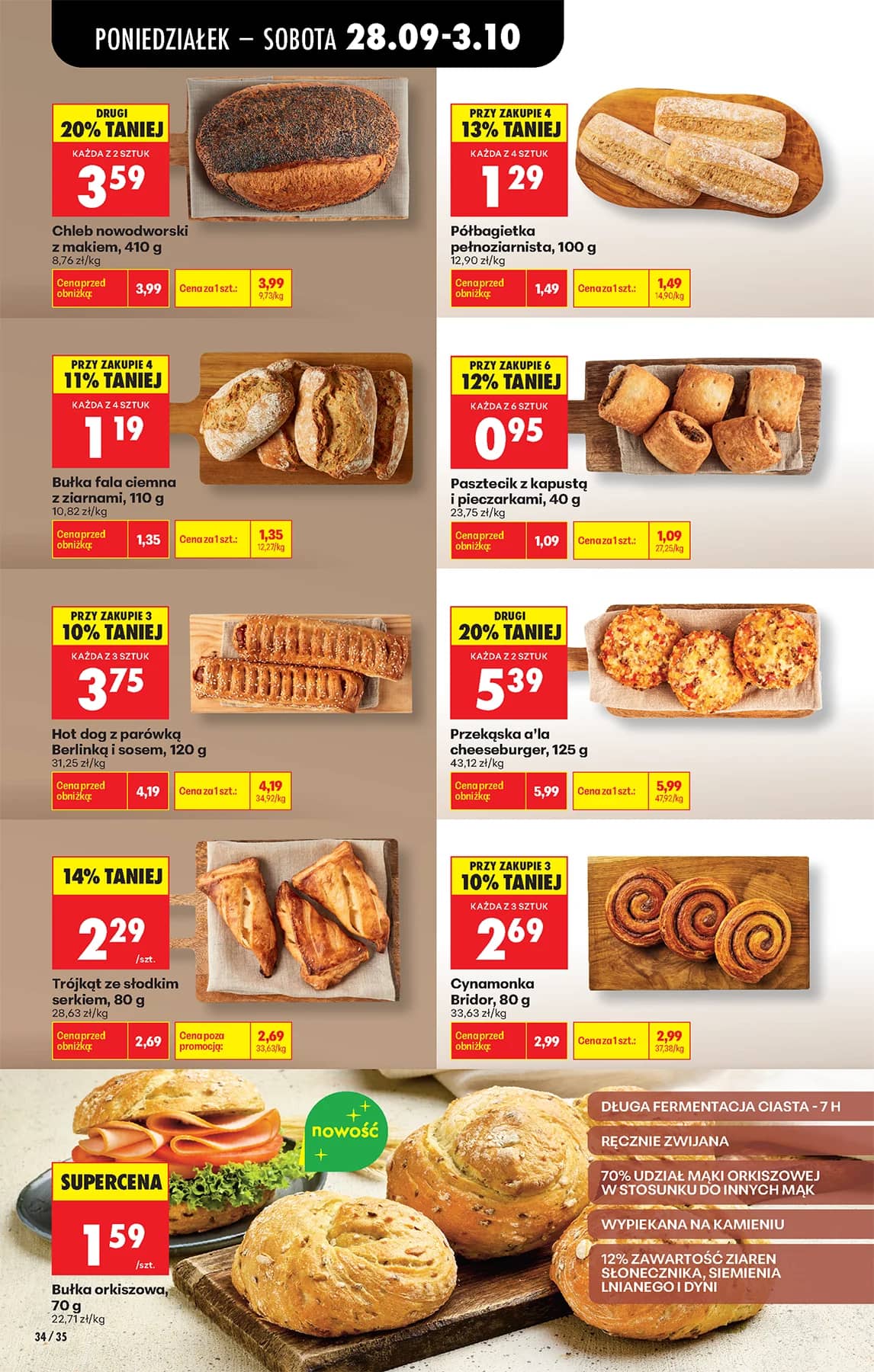 Biedronka - Codziennie niskie ceny P - oferta od 28.09 44 puslapis
