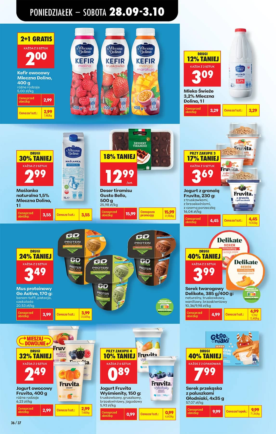 Biedronka - Codziennie niskie ceny P - oferta od 28.09 60 puslapis