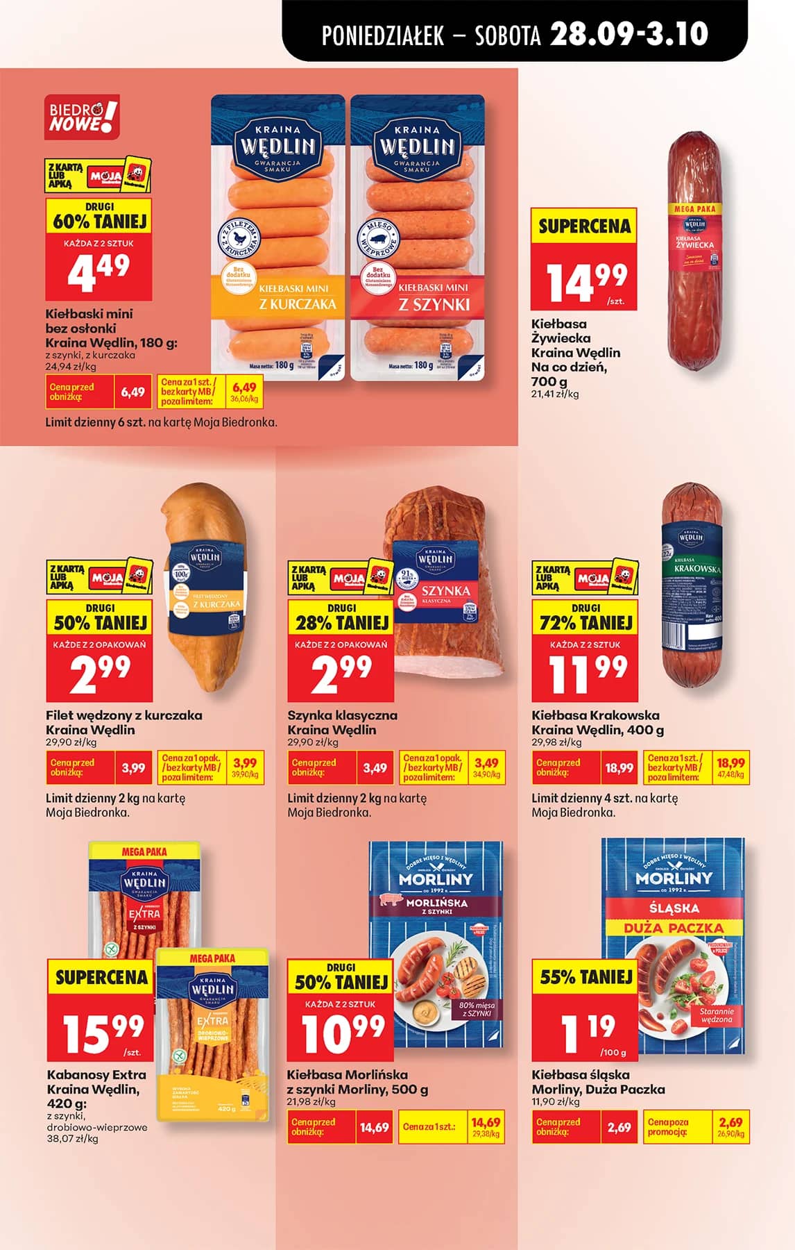 Biedronka - Codziennie niskie ceny P - oferta od 28.09 63 puslapis