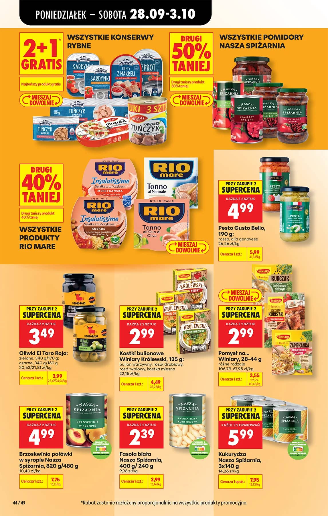 Biedronka - Codziennie niskie ceny P - oferta od 28.09 70 puslapis