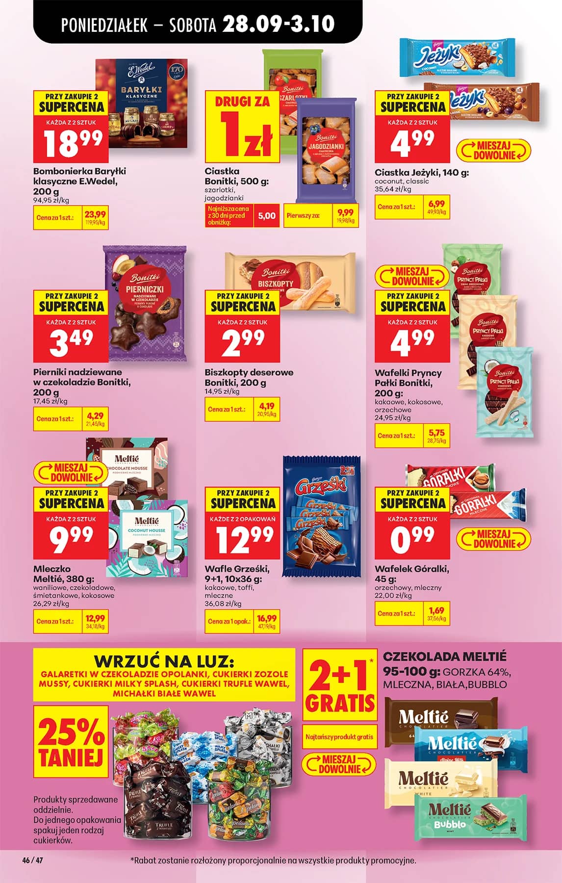 Biedronka - Codziennie niskie ceny P - oferta od 28.09 76 puslapis