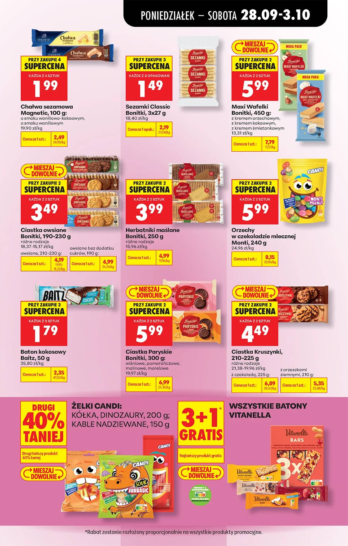 Biedronka - Codziennie niskie ceny P - oferta od 28.09 77 puslapis