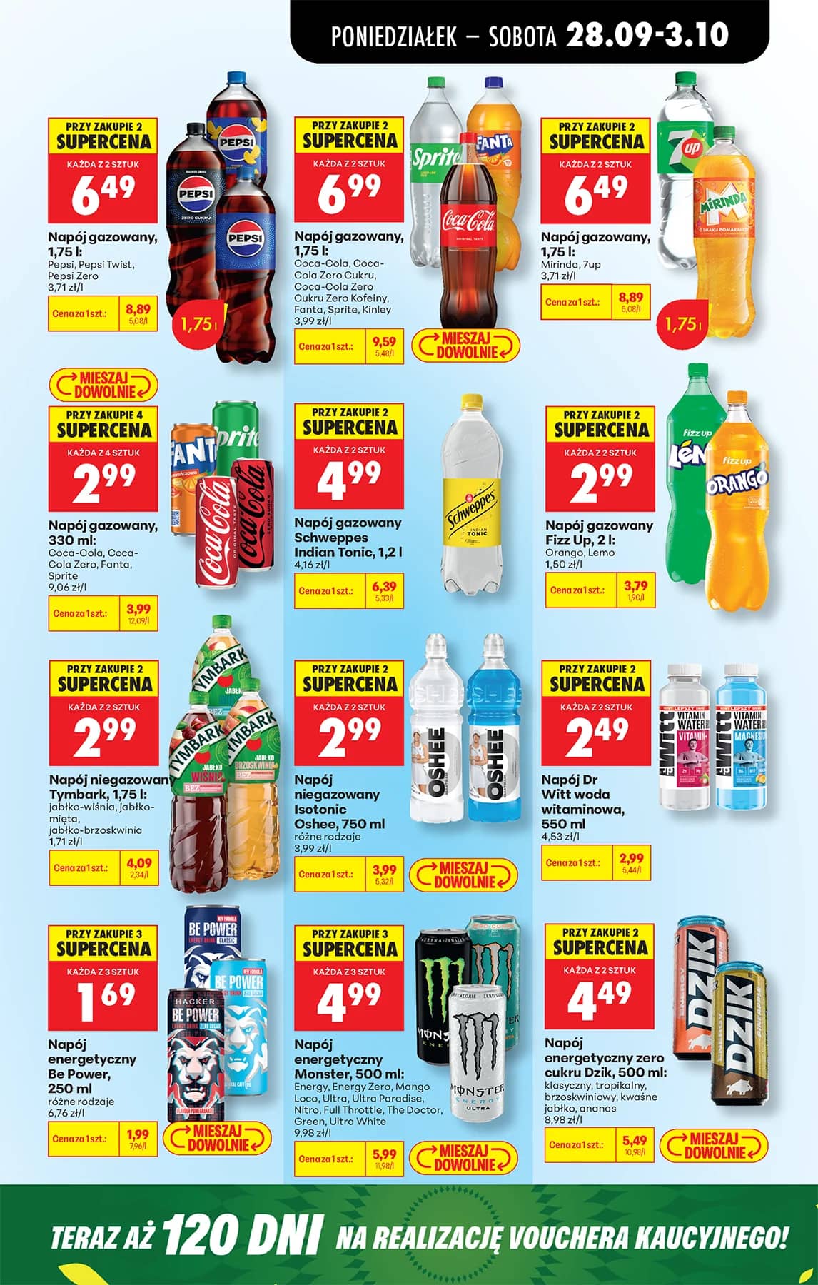 Biedronka - Codziennie niskie ceny P - oferta od 28.09 85 puslapis