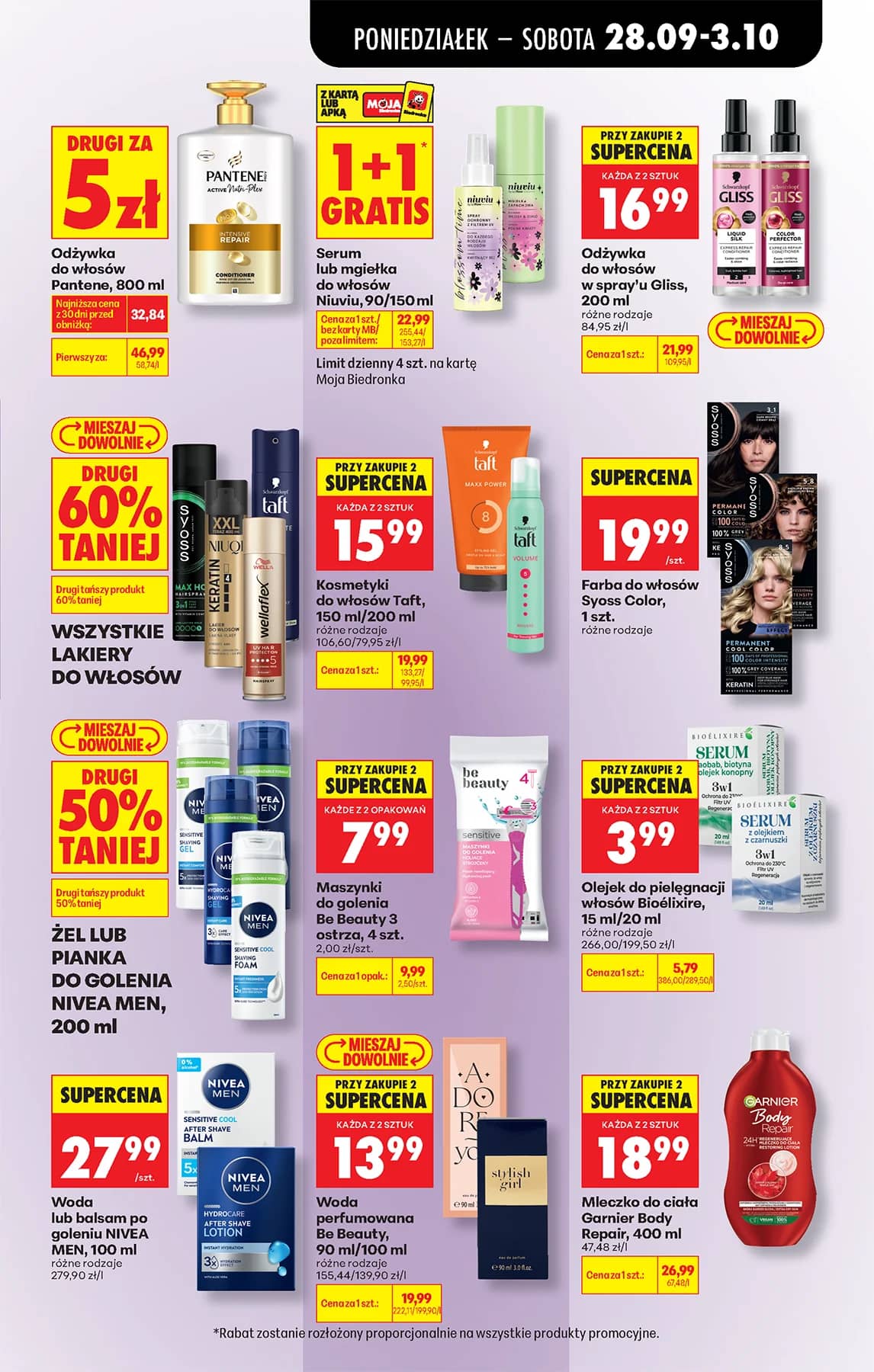 Biedronka - Codziennie niskie ceny P - oferta od 28.09 91 puslapis