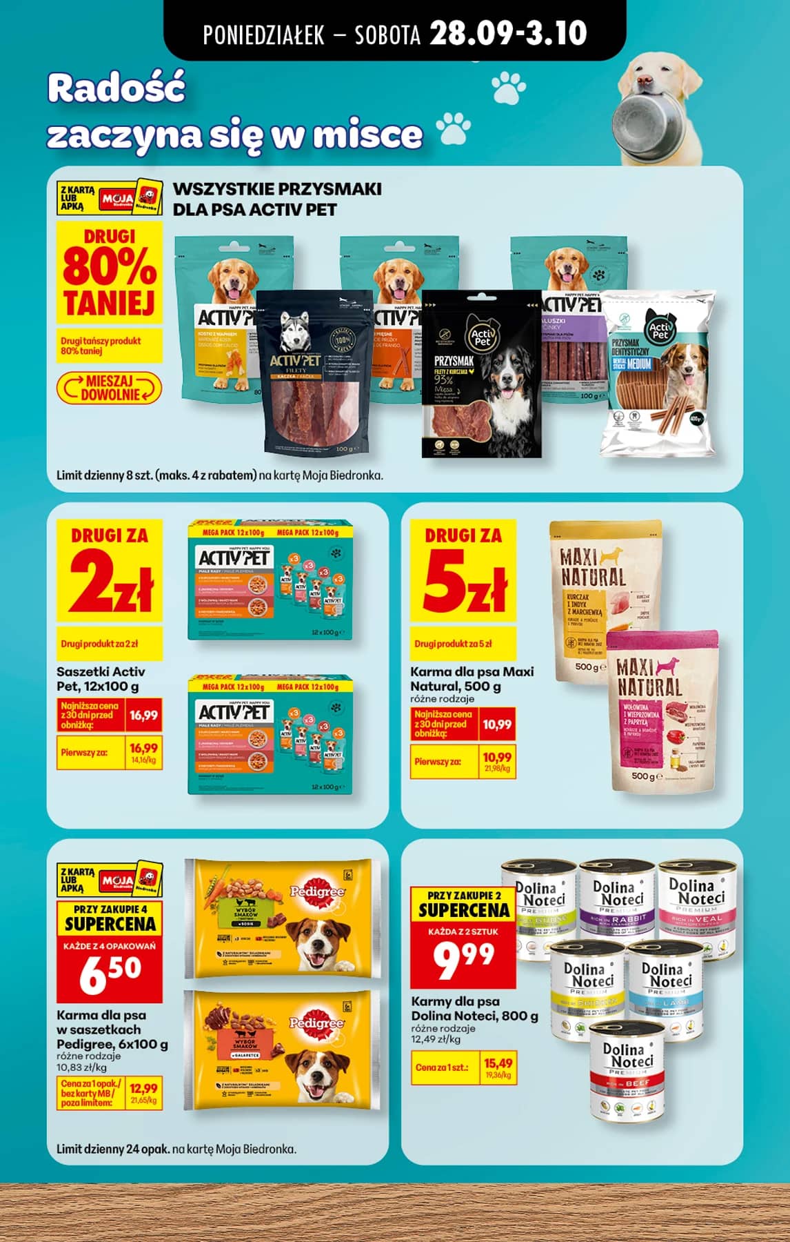 Biedronka - Petfood - od 28.09 2 puslapis