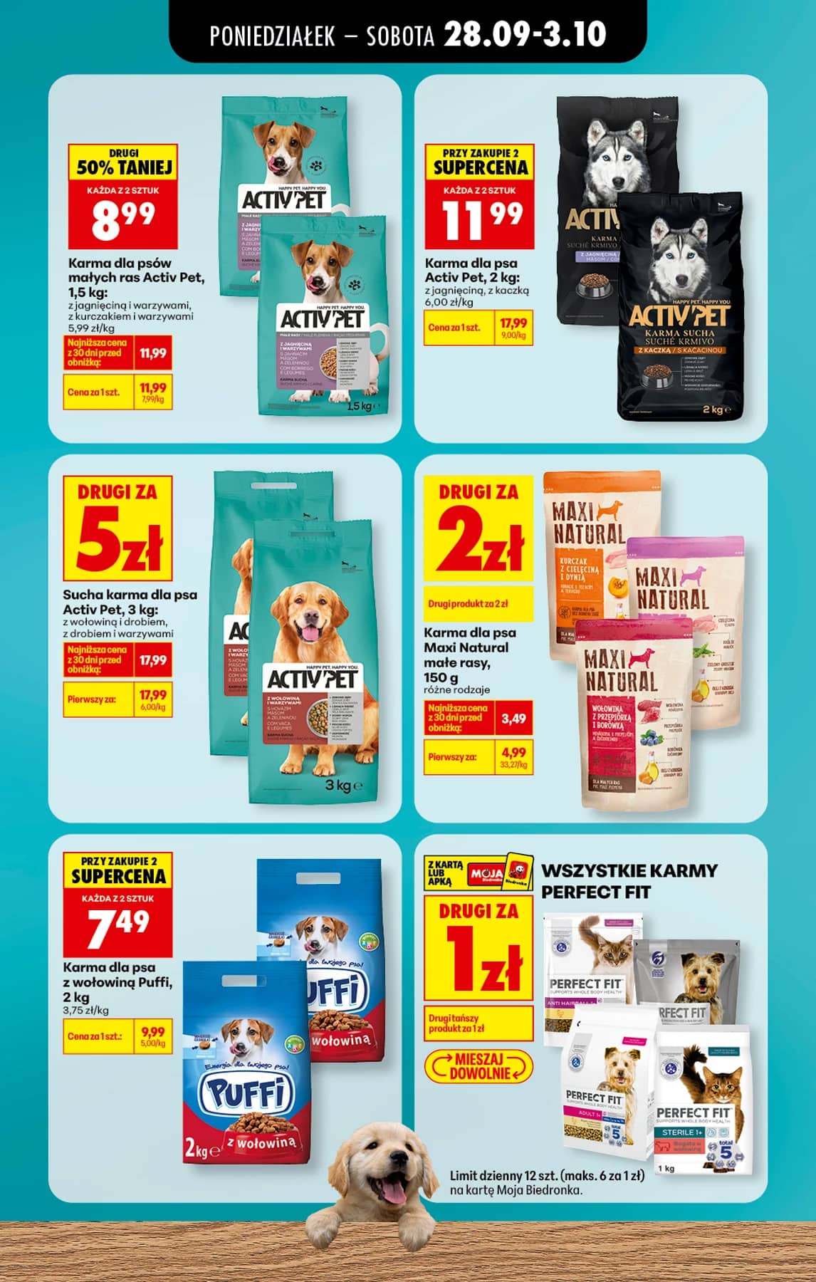 Biedronka - Petfood - od 28.09 3 puslapis