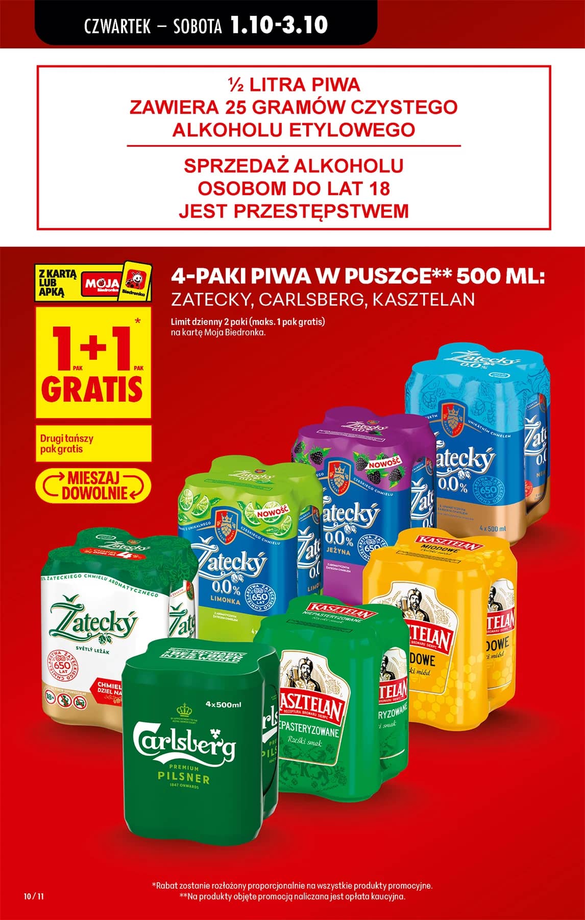 Biedronka - Codziennie niskie ceny P - oferta od 01.10 10 puslapis