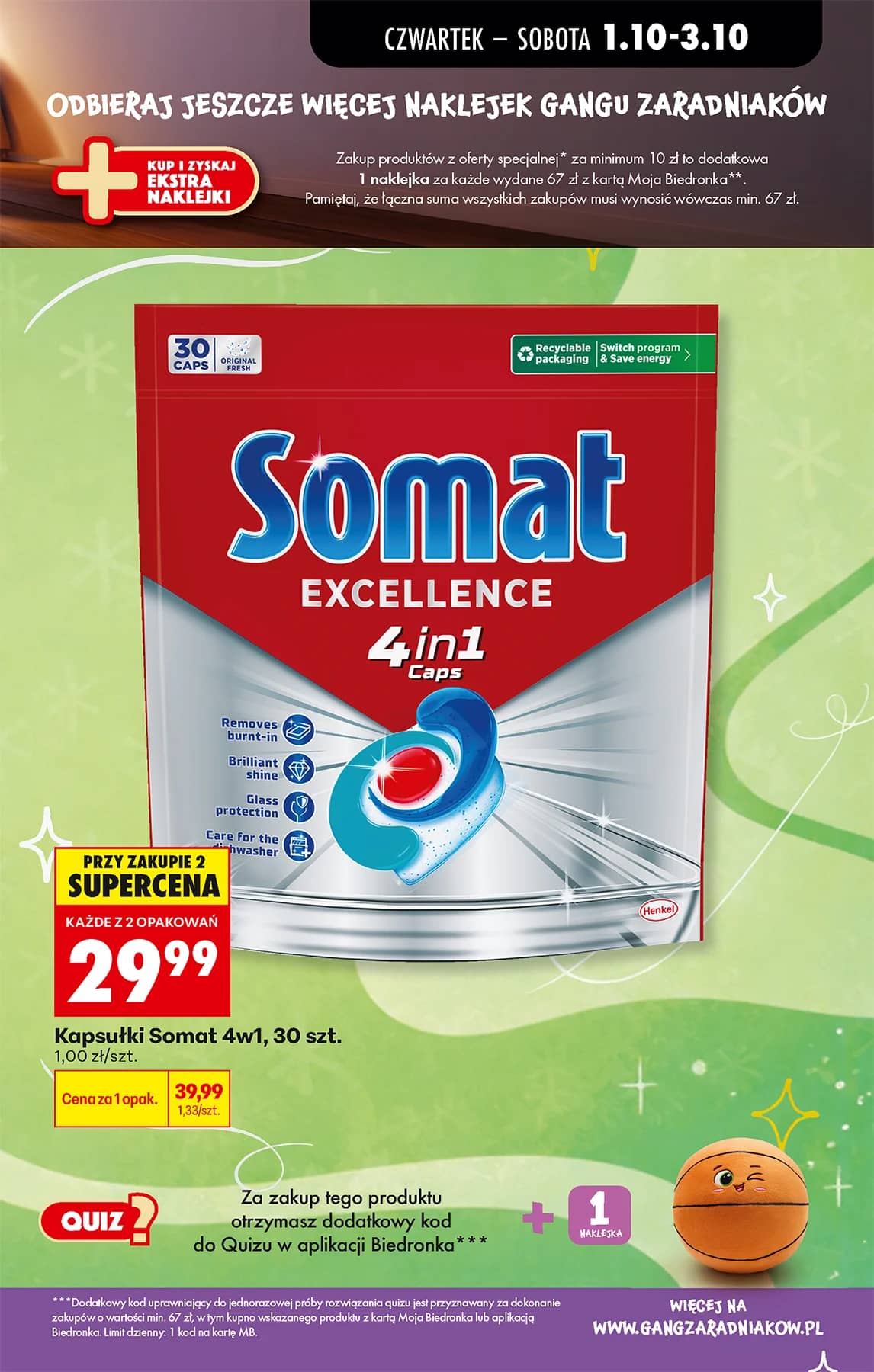 Biedronka - Codziennie niskie ceny P - oferta od 01.10 19 puslapis