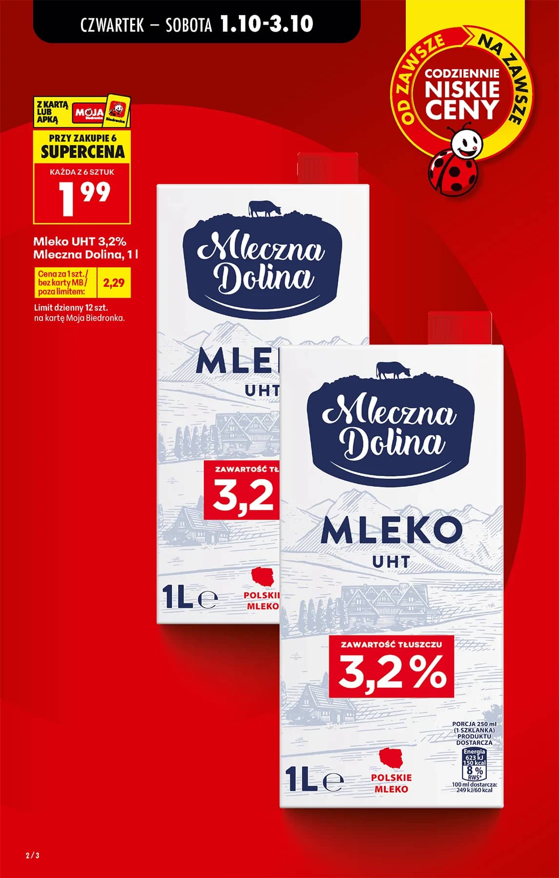 Biedronka - Codziennie niskie ceny P - oferta od 01.10 2 puslapis