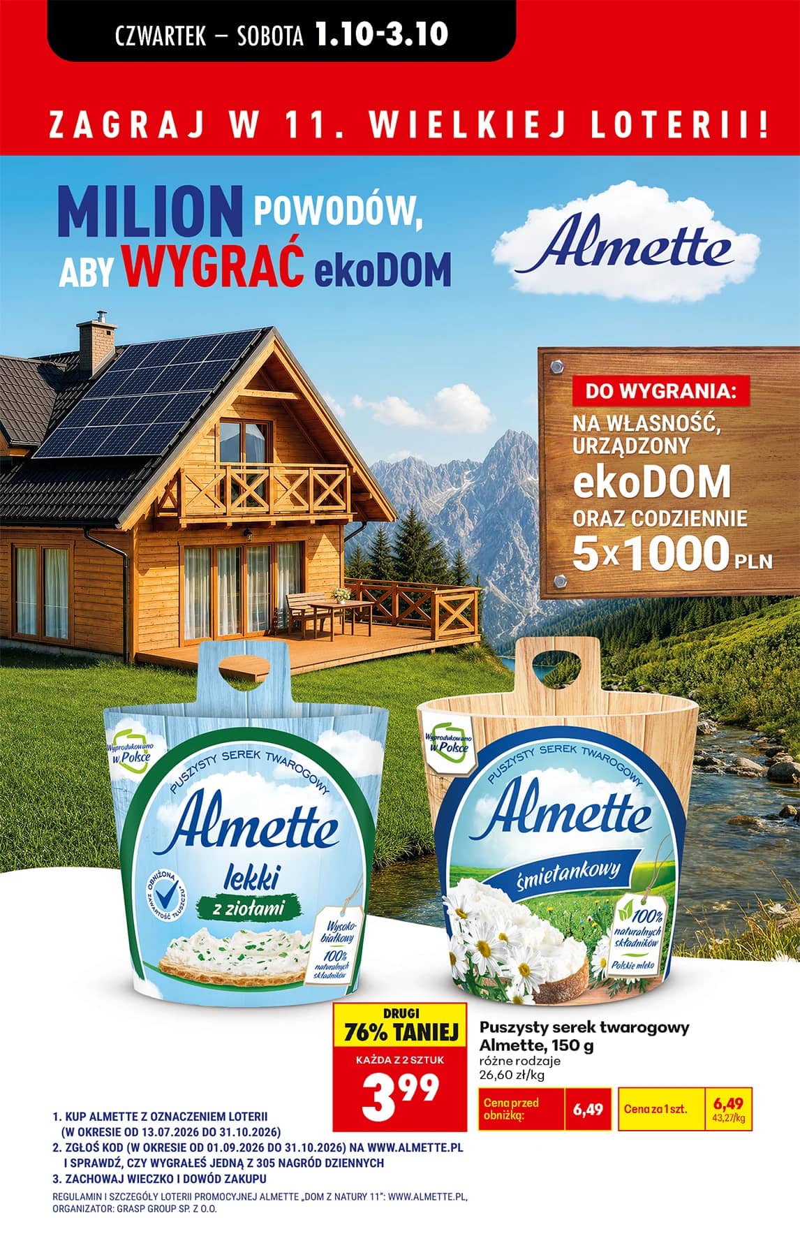 Biedronka - Codziennie niskie ceny P - oferta od 01.10 21 puslapis