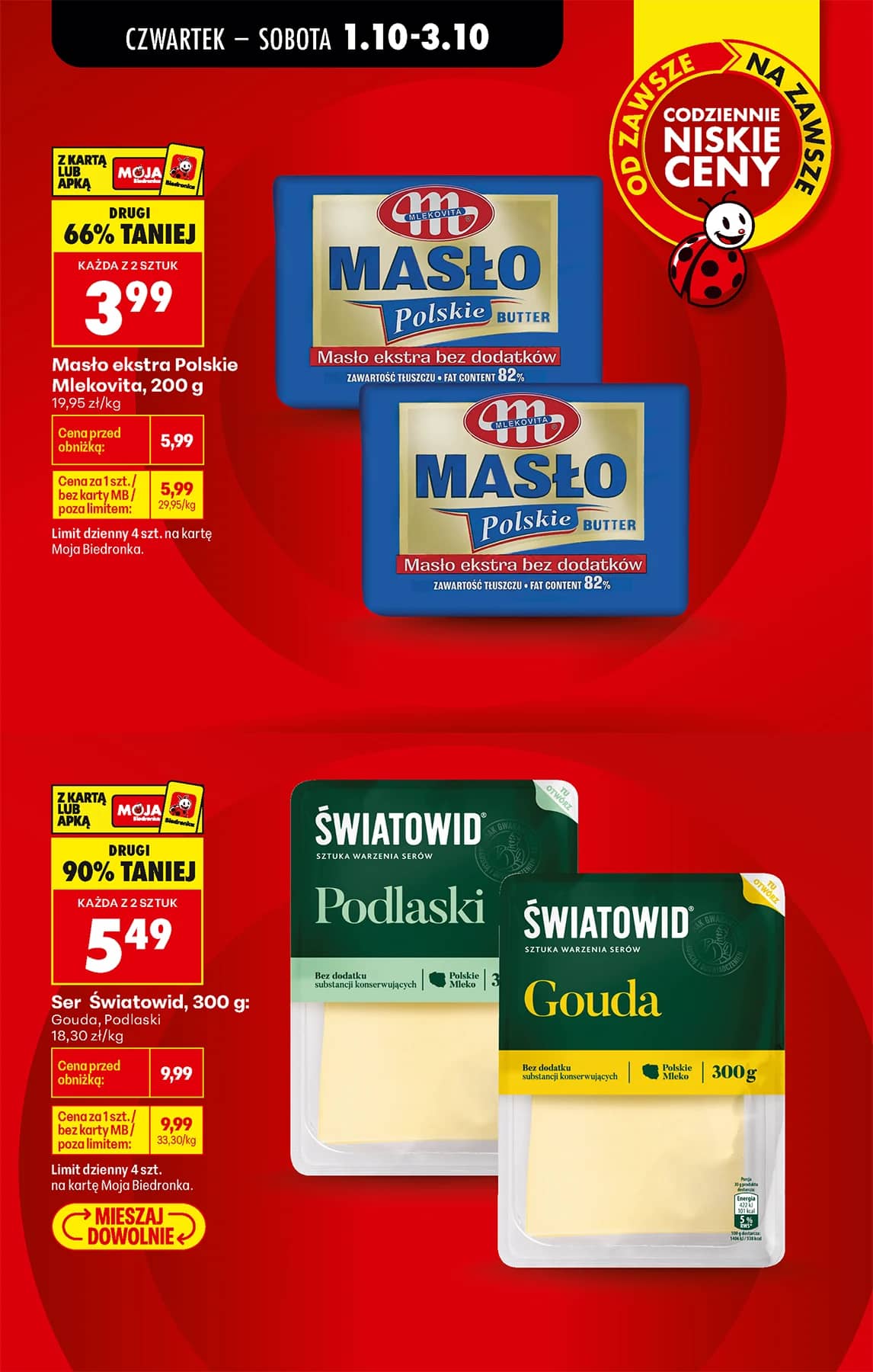 Biedronka - Codziennie niskie ceny P - oferta od 01.10 3 puslapis