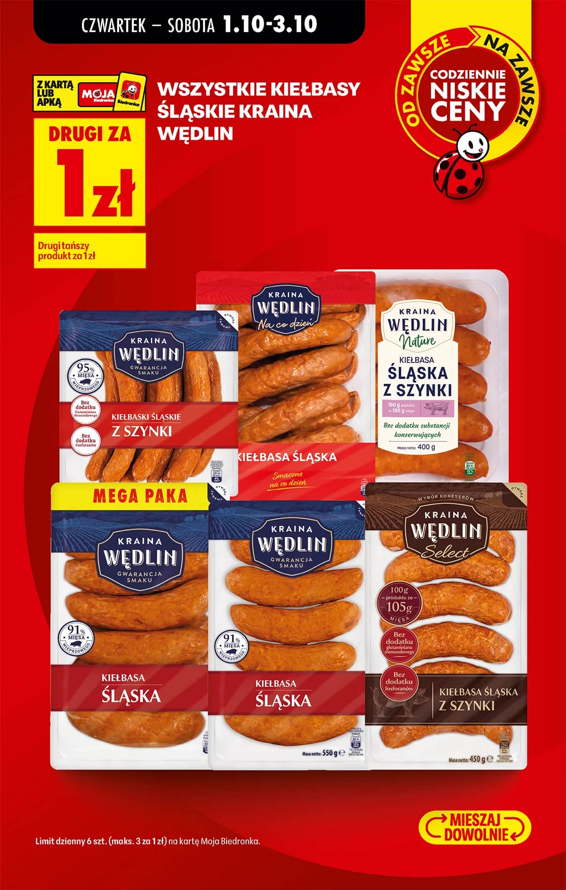 Biedronka - Codziennie niskie ceny P - oferta od 01.10 5 puslapis