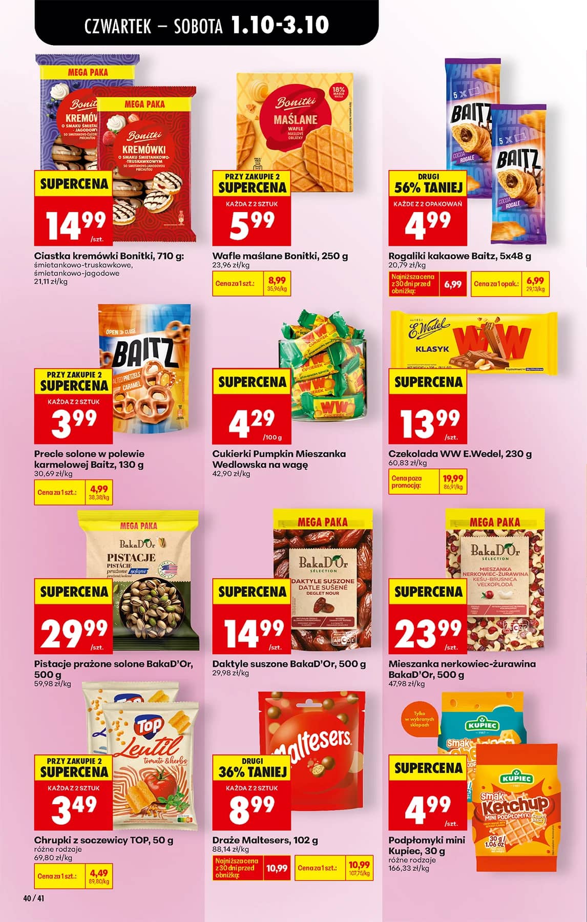 Biedronka - Codziennie niskie ceny P - oferta od 01.10 56 puslapis
