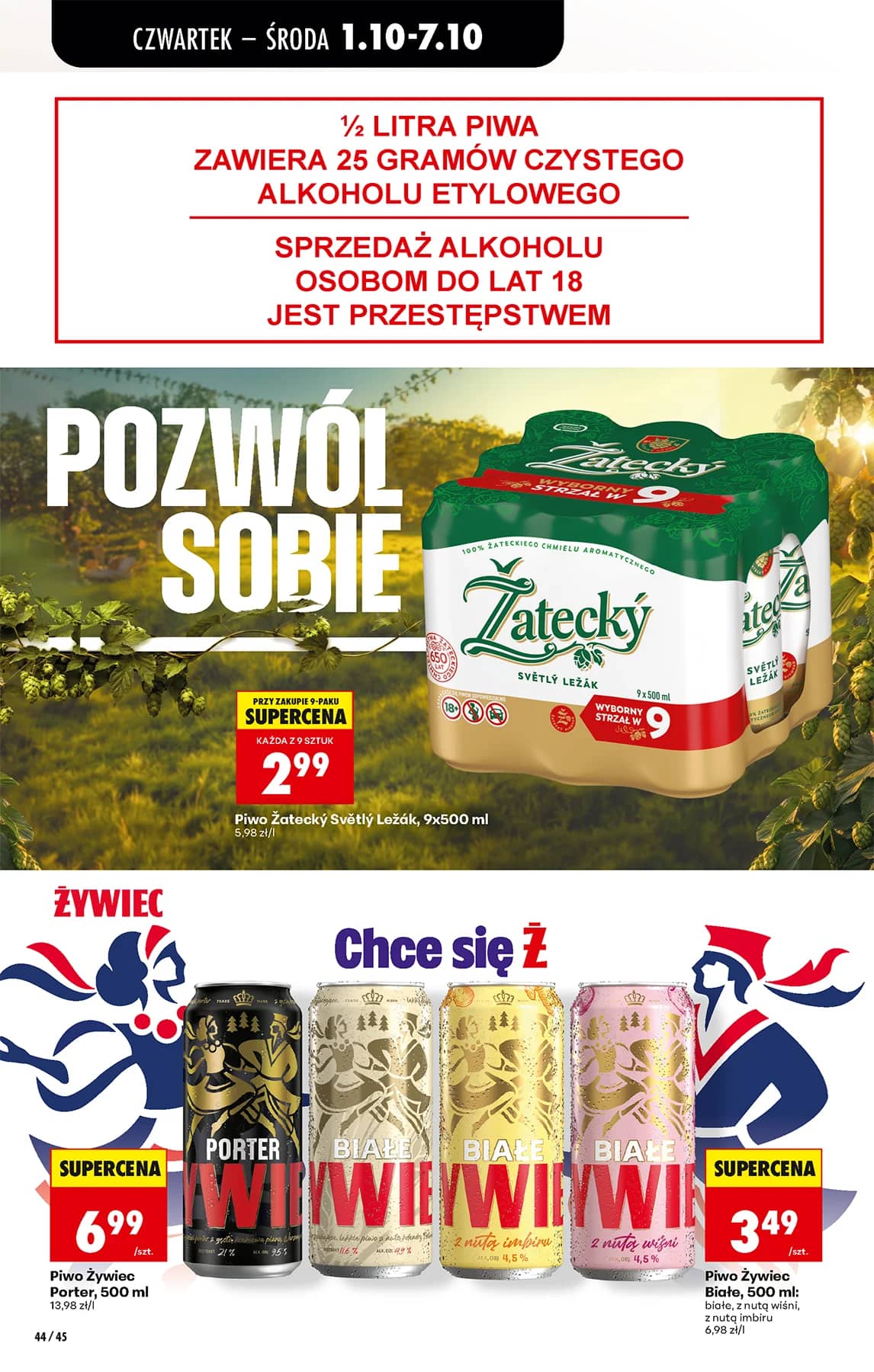 Biedronka - Codziennie niskie ceny P - oferta od 01.10 60 puslapis