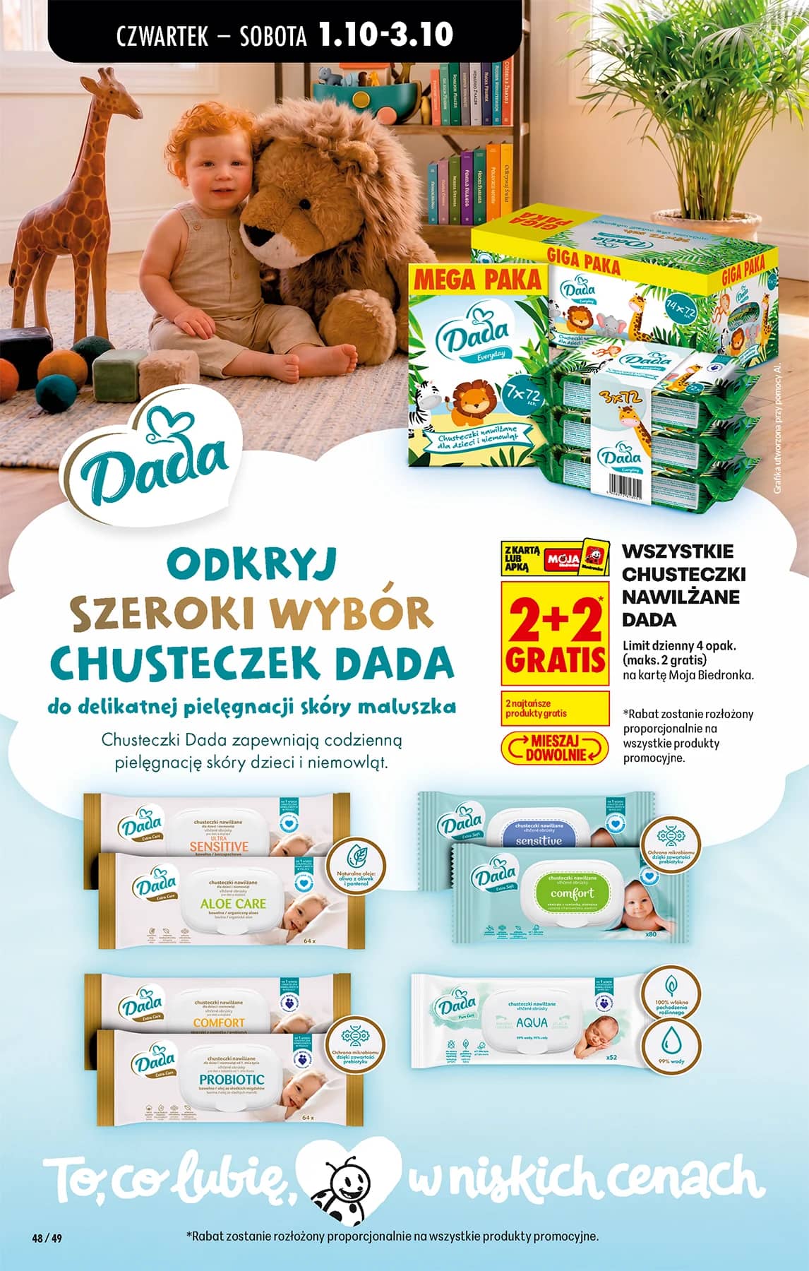 Biedronka - Codziennie niskie ceny P - oferta od 01.10 68 puslapis