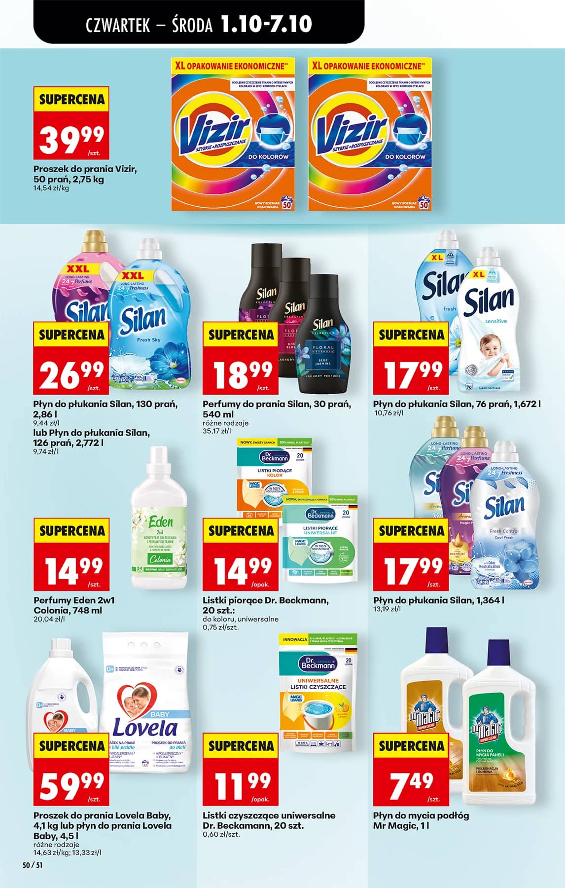 Biedronka - Codziennie niskie ceny P - oferta od 01.10 70 puslapis