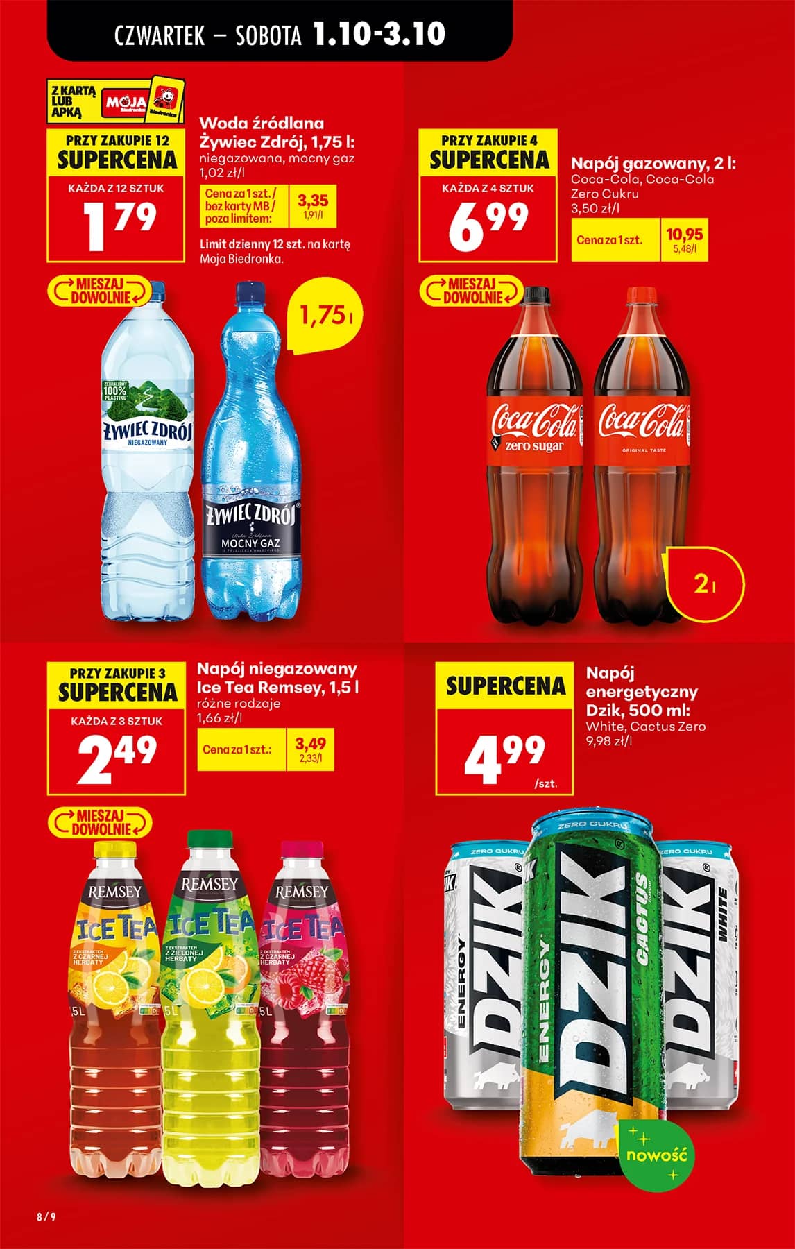 Biedronka - Codziennie niskie ceny P - oferta od 01.10 8 puslapis
