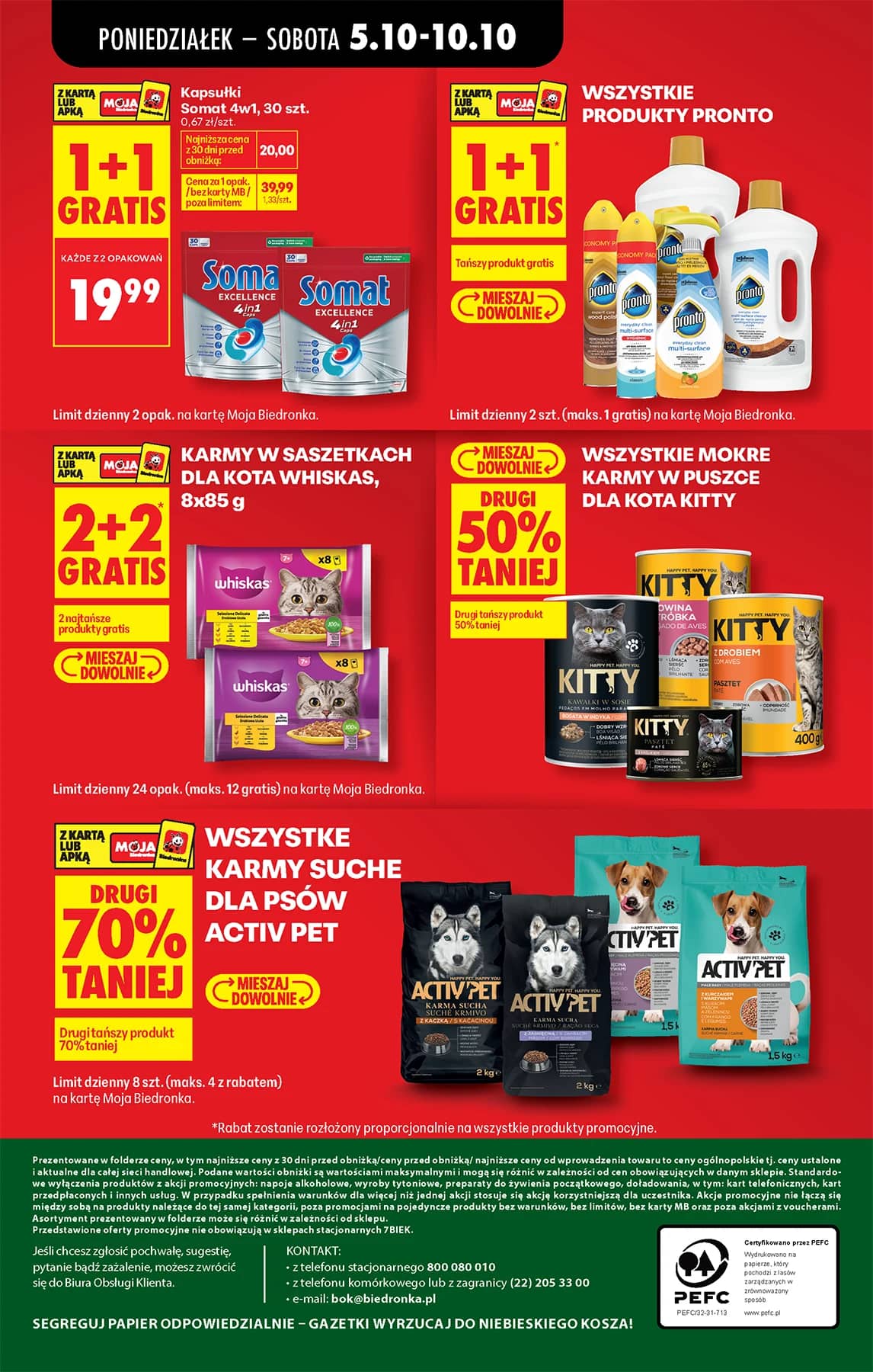 Biedronka - Codziennie niskie ceny P - oferta od 05.10 100 puslapis