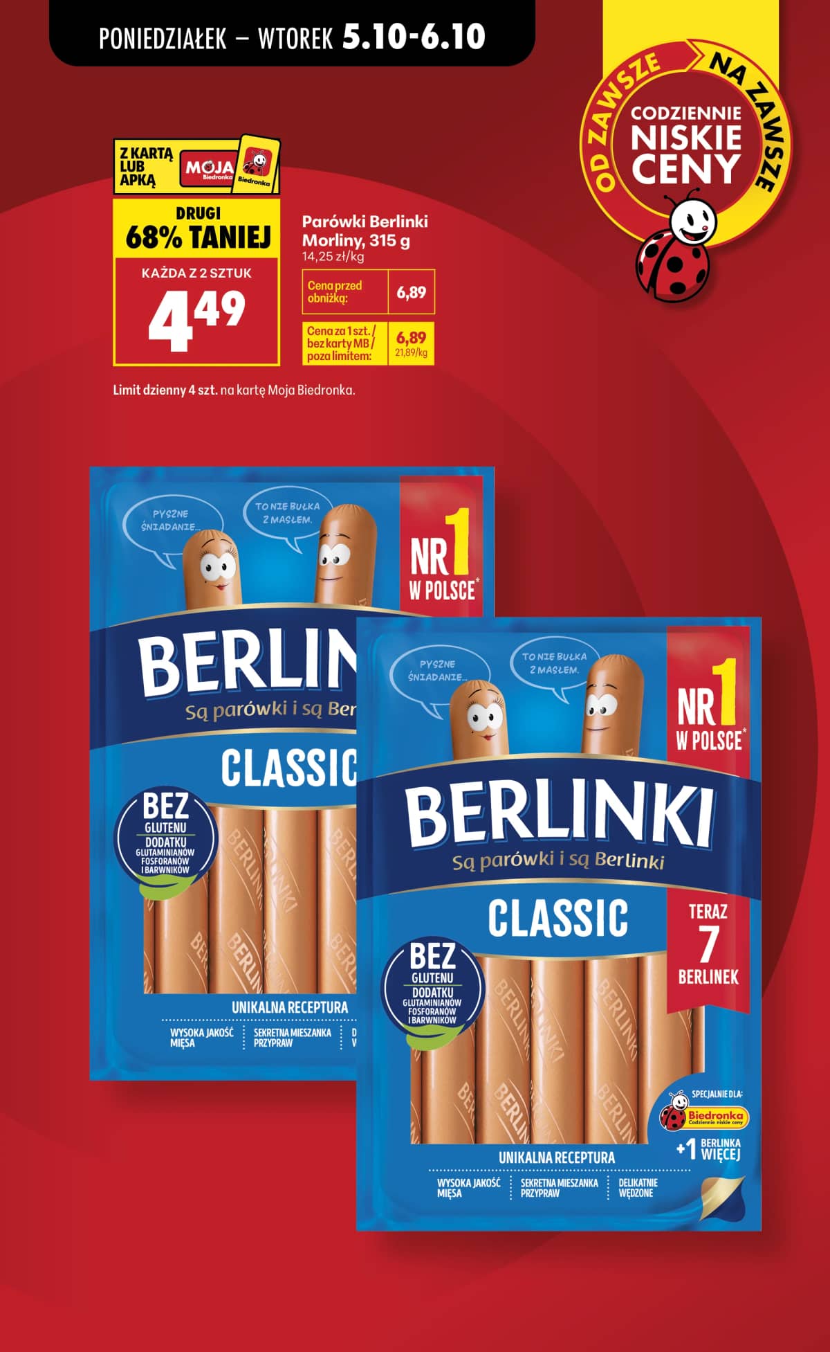 Biedronka - Codziennie niskie ceny P - oferta od 05.10 12 puslapis