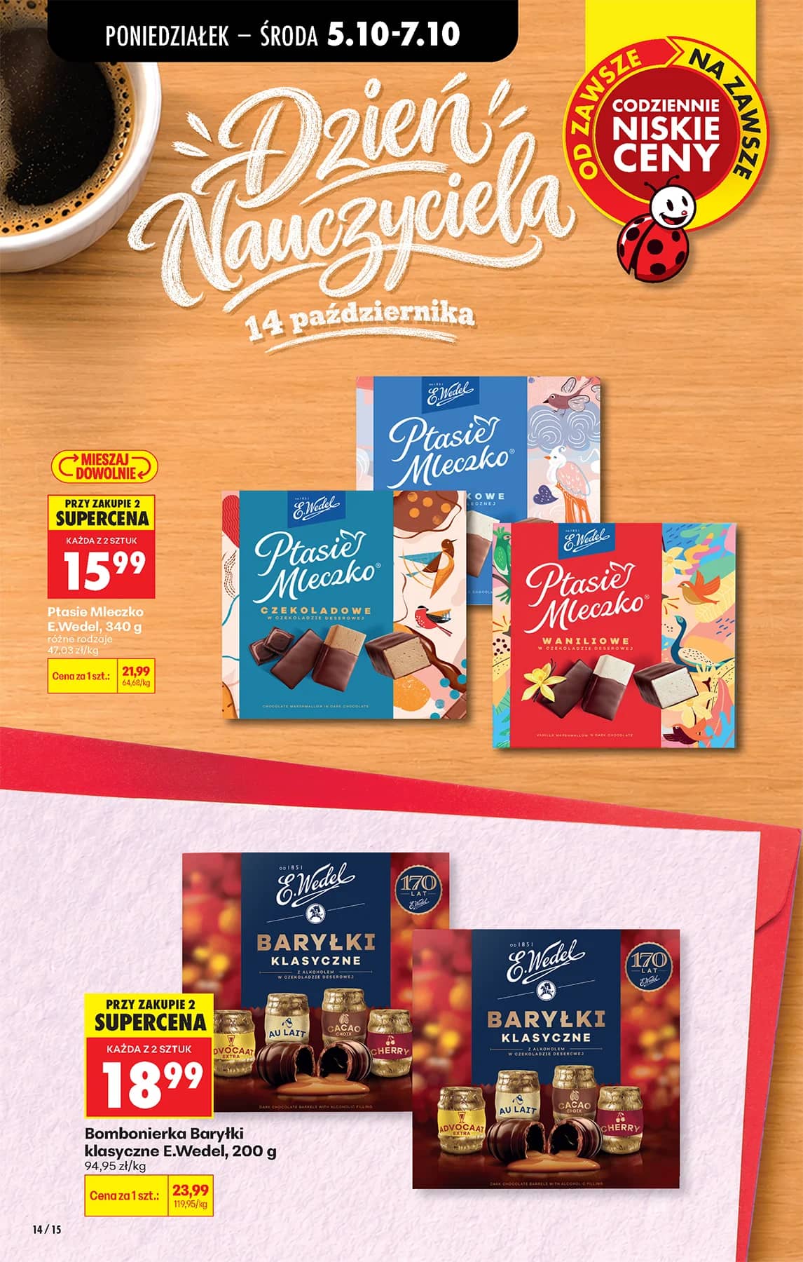 Biedronka - Codziennie niskie ceny P - oferta od 05.10 16 puslapis