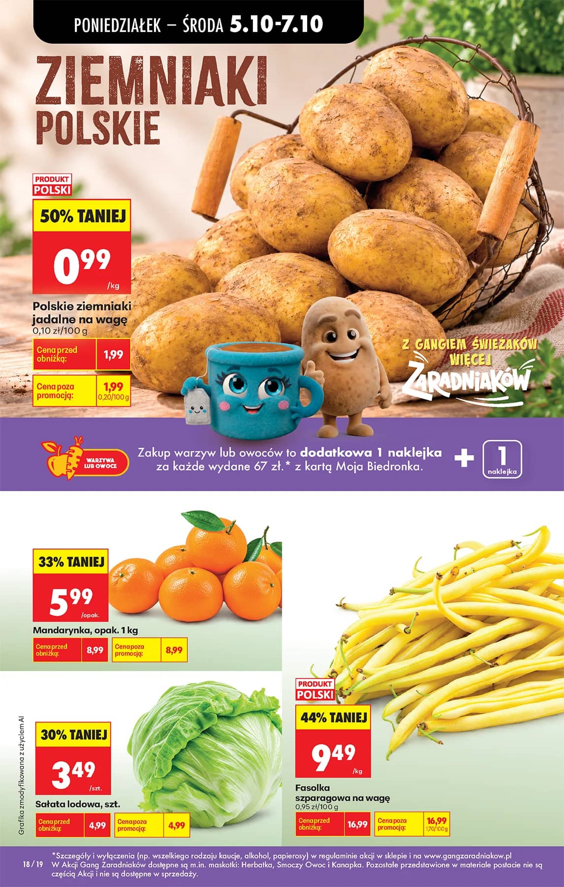 Biedronka - Codziennie niskie ceny P - oferta od 05.10 22 puslapis