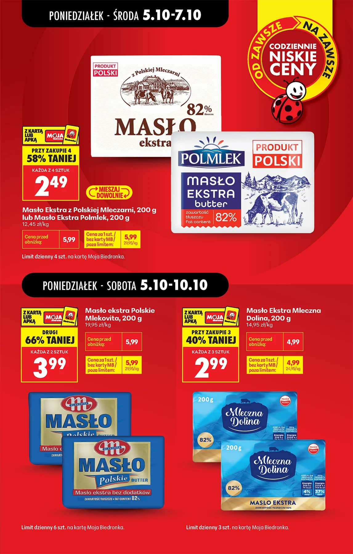 Biedronka - Codziennie niskie ceny P - oferta od 05.10 3 puslapis