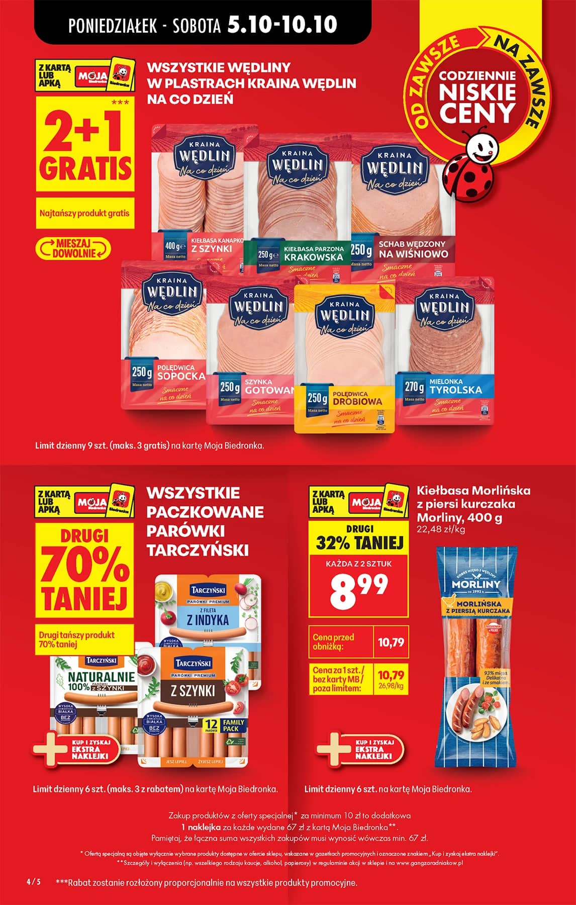Biedronka - Codziennie niskie ceny P - oferta od 05.10 4 puslapis