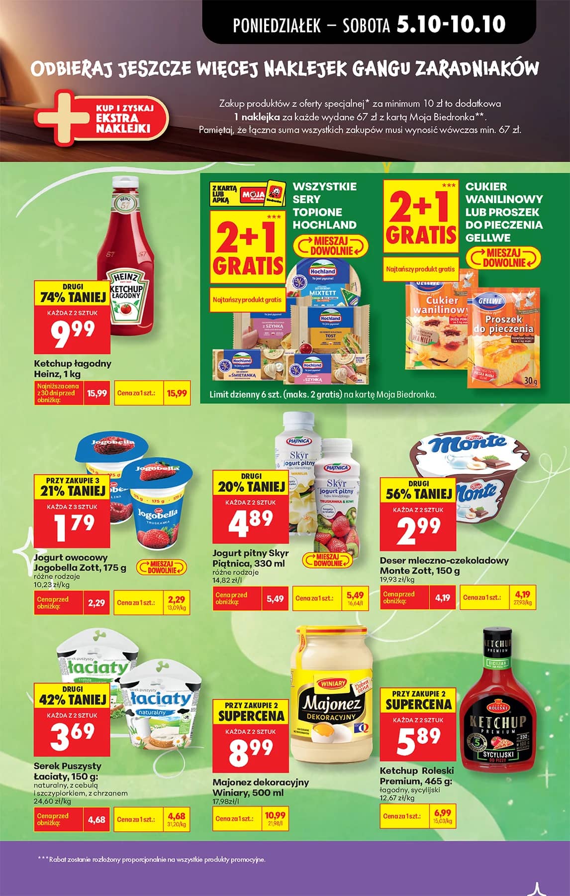 Biedronka - Codziennie niskie ceny P - oferta od 05.10 43 puslapis