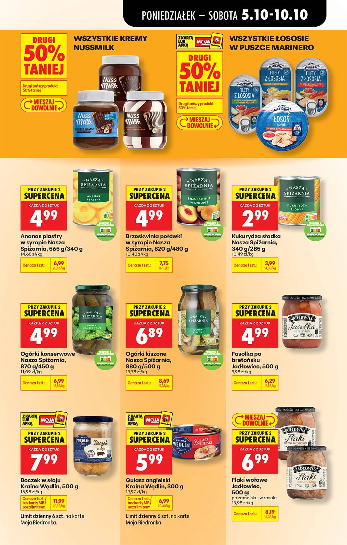 Biedronka - Codziennie niskie ceny P - oferta od 05.10 59 puslapis