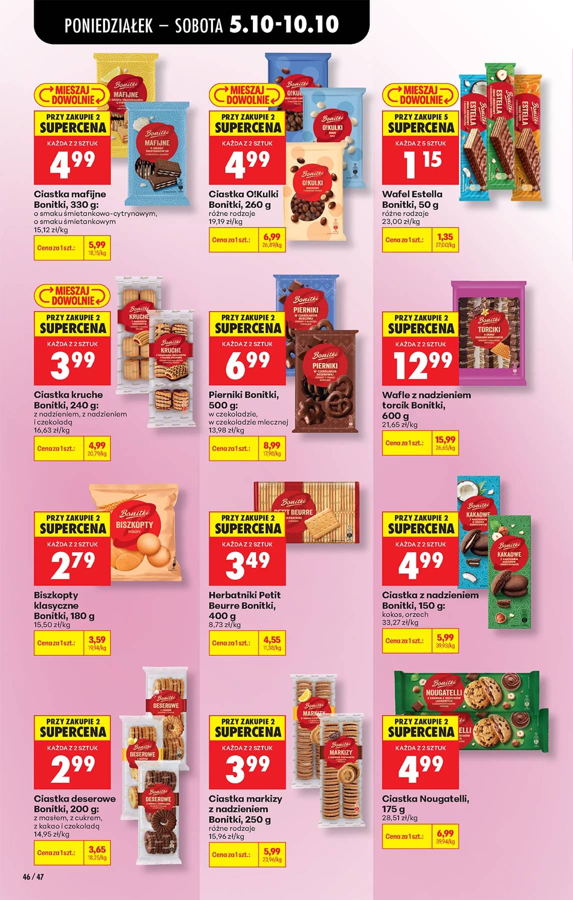 Biedronka - Codziennie niskie ceny P - oferta od 05.10 60 puslapis