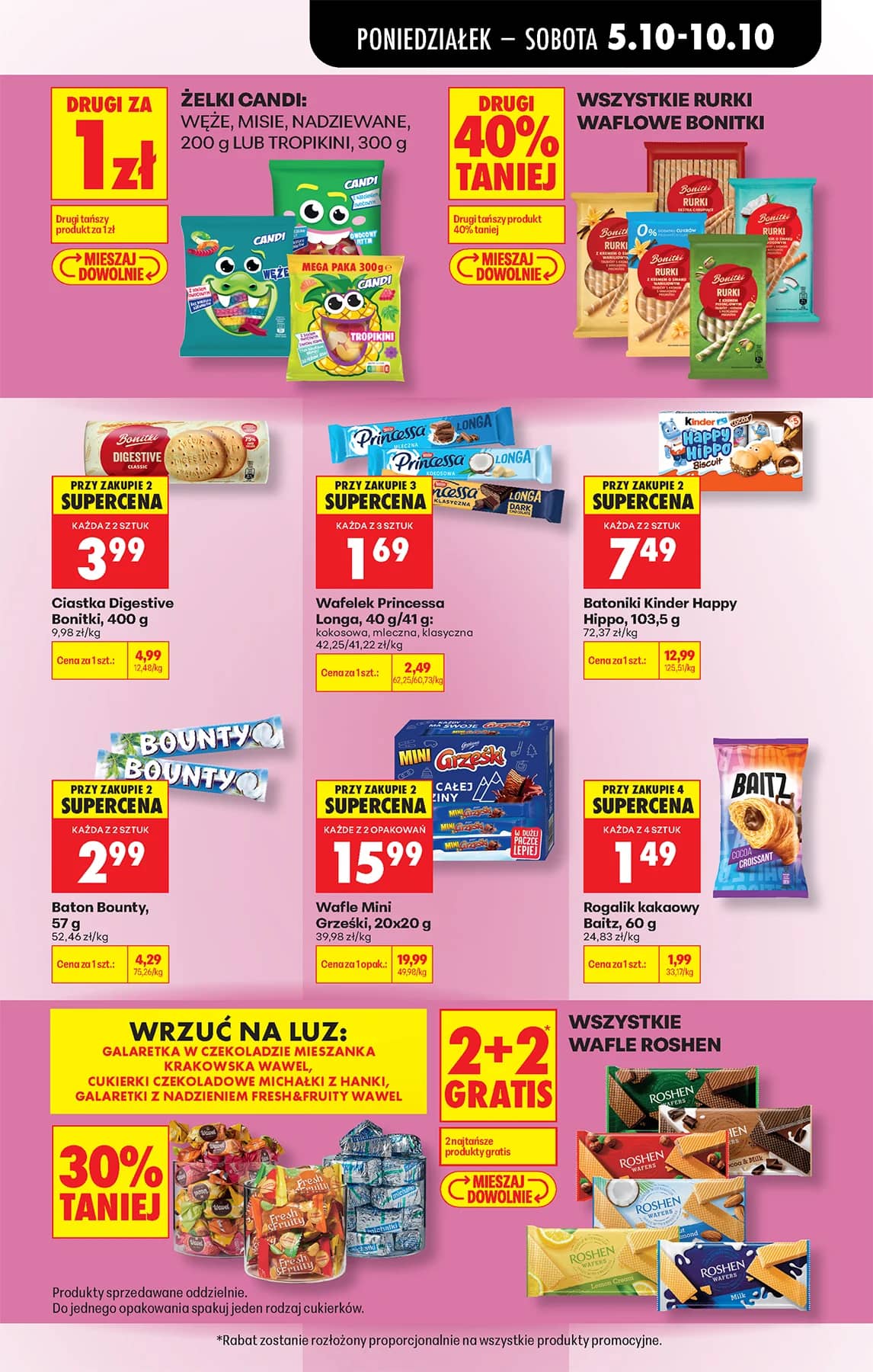 Biedronka - Codziennie niskie ceny P - oferta od 05.10 61 puslapis