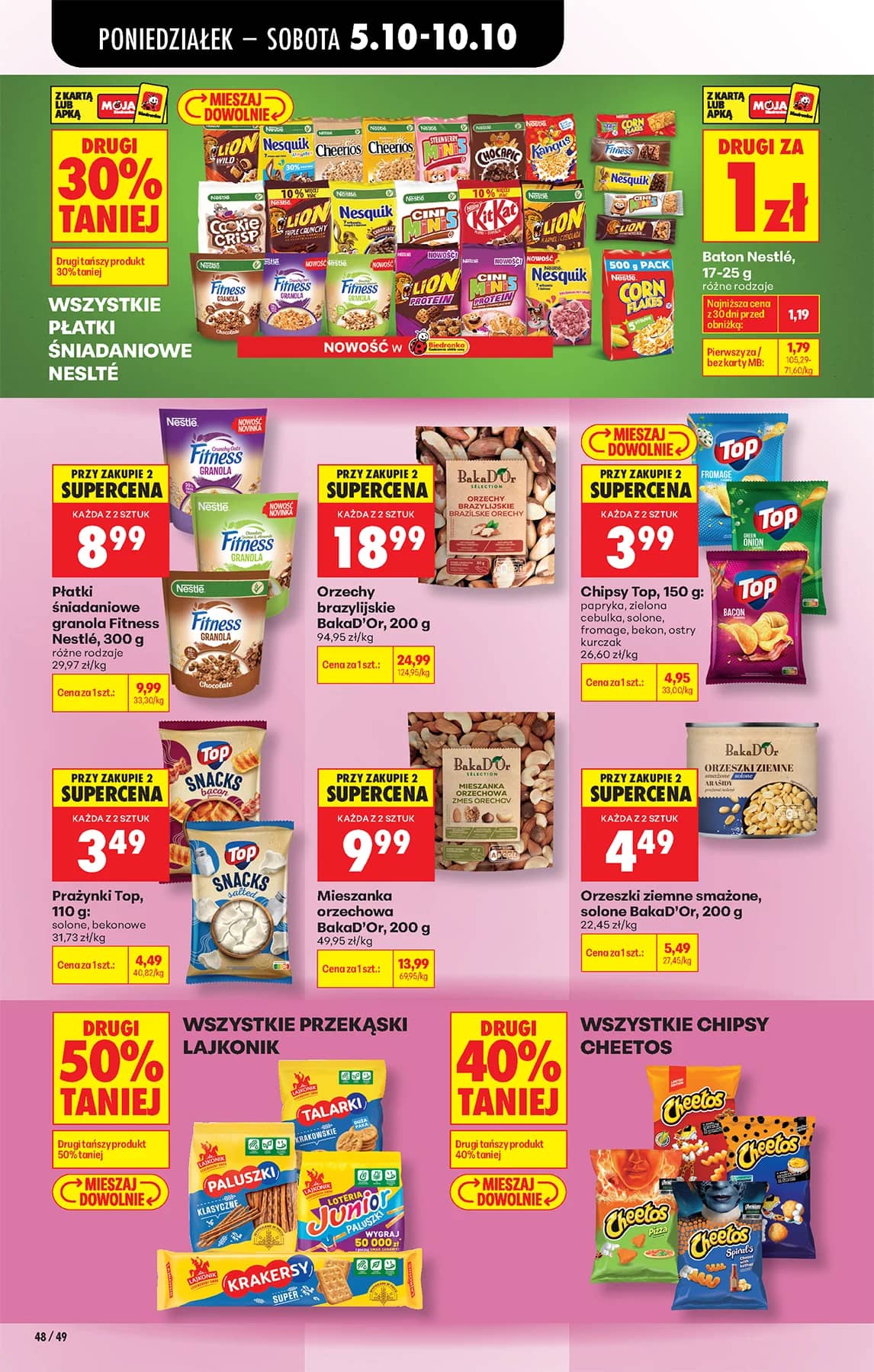 Biedronka - Codziennie niskie ceny P - oferta od 05.10 64 puslapis
