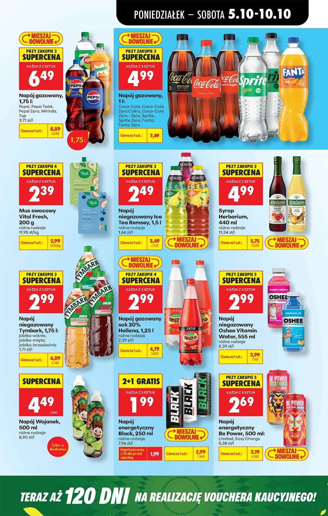 Biedronka - Codziennie niskie ceny P - oferta od 05.10 69 puslapis