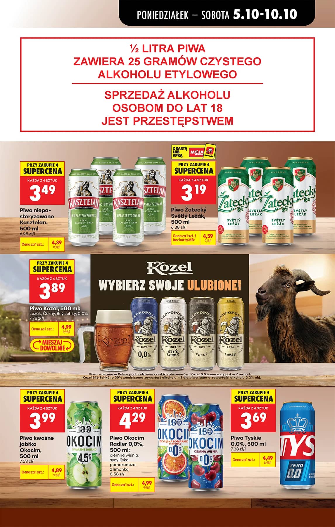 Biedronka - Codziennie niskie ceny P - oferta od 05.10 71 puslapis