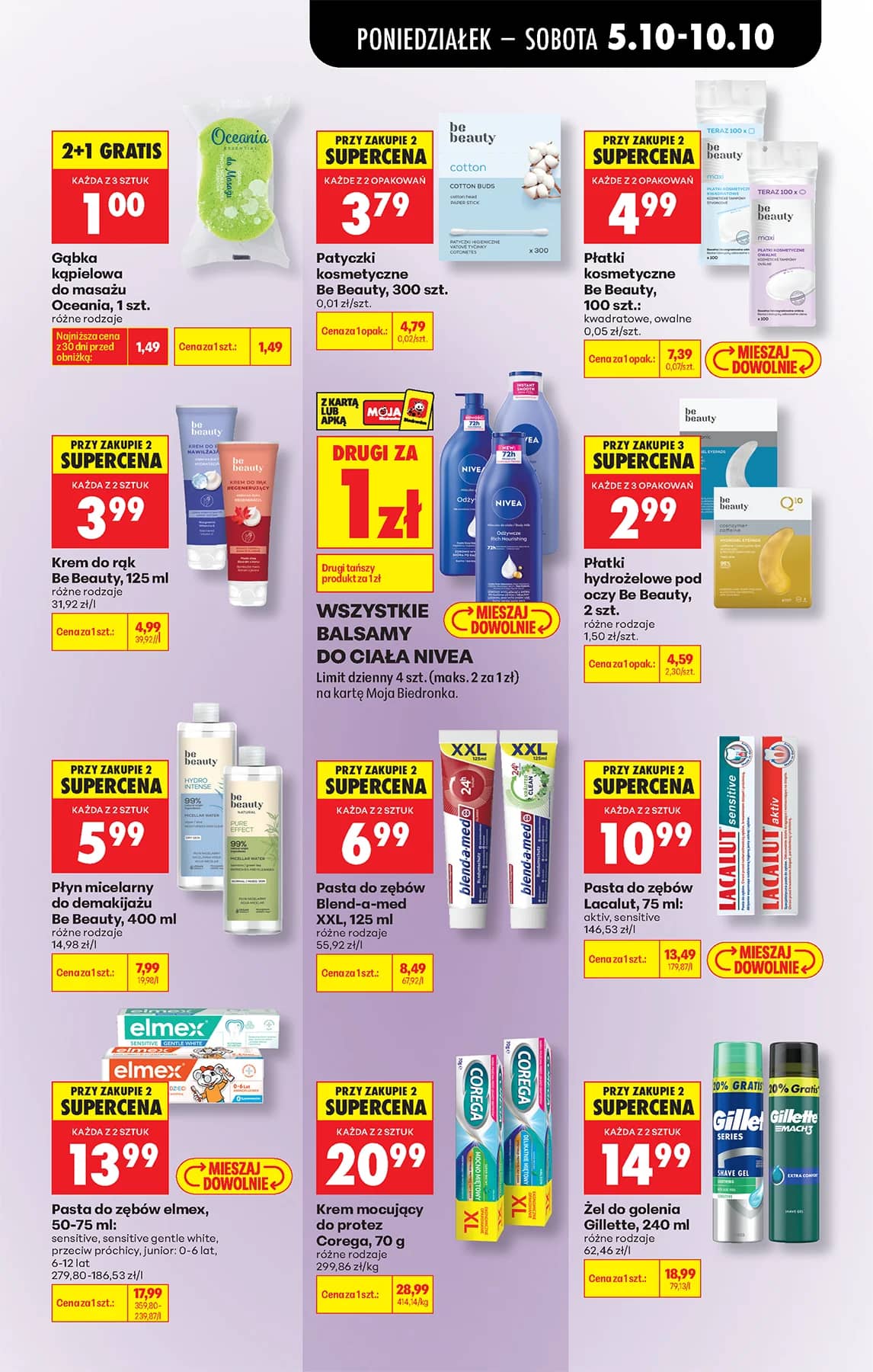 Biedronka - Codziennie niskie ceny P - oferta od 05.10 73 puslapis