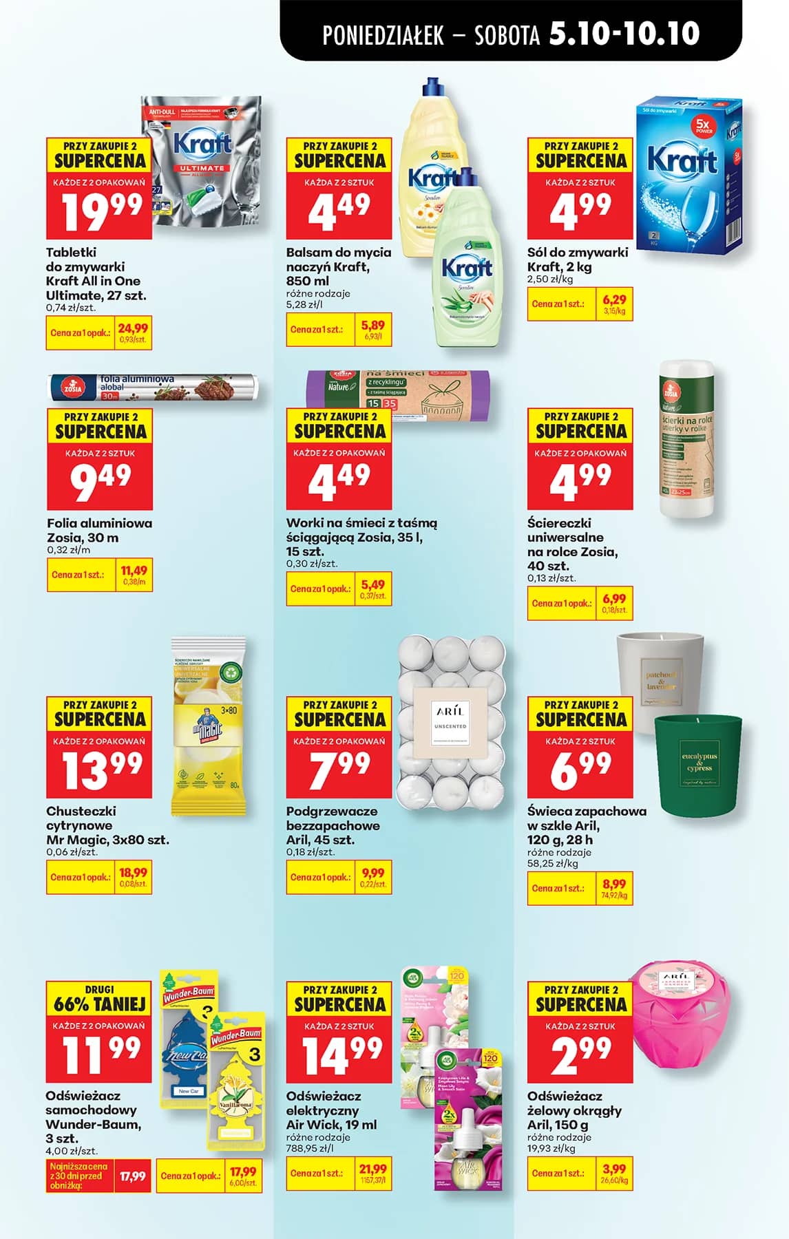 Biedronka - Codziennie niskie ceny P - oferta od 05.10 79 puslapis