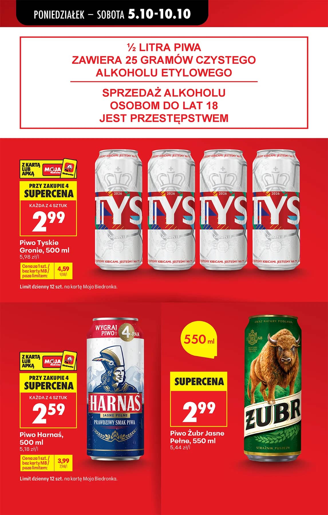 Biedronka - Codziennie niskie ceny P - oferta od 05.10 9 puslapis