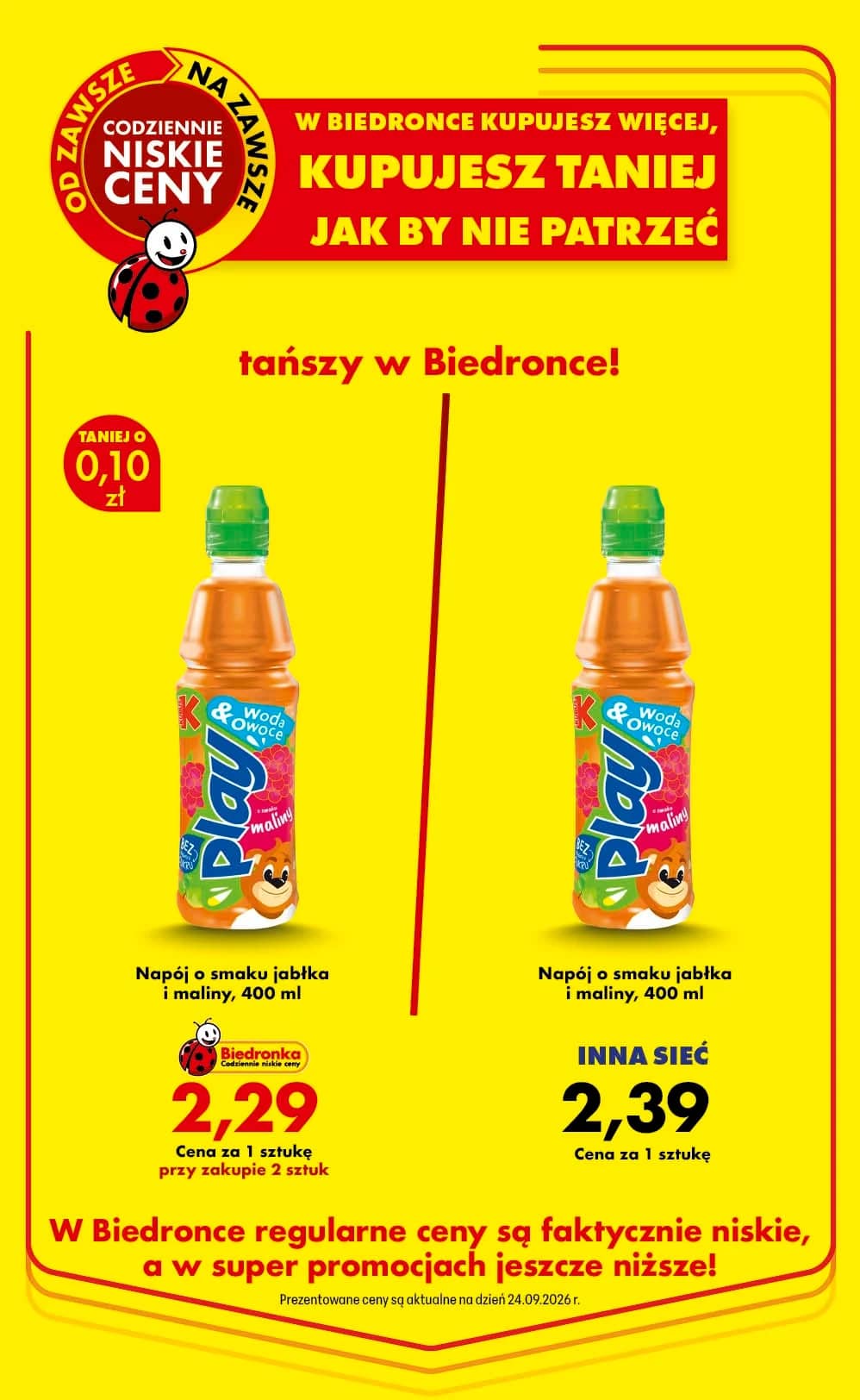 Biedronka - Codziennie niskie ceny P - oferta od 05.10 98 puslapis