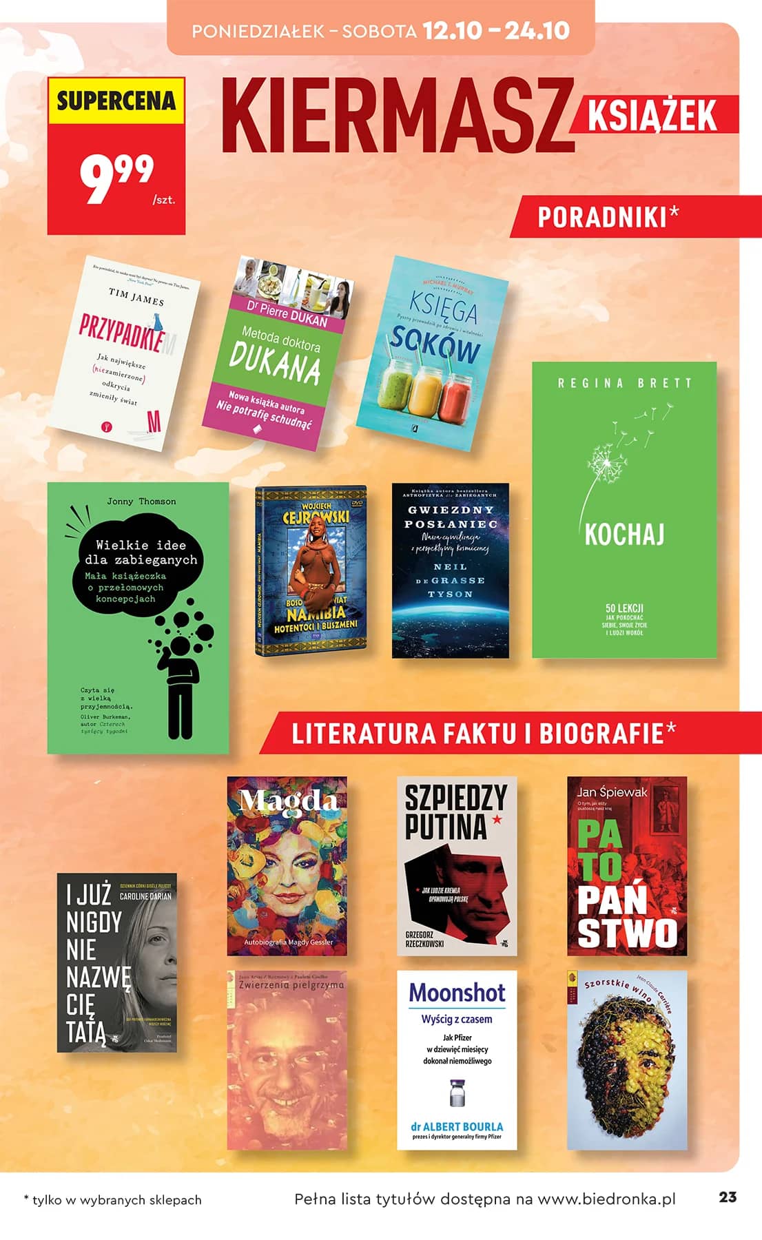 Biedronka - Hity i inspiracje - 10.10 25 puslapis