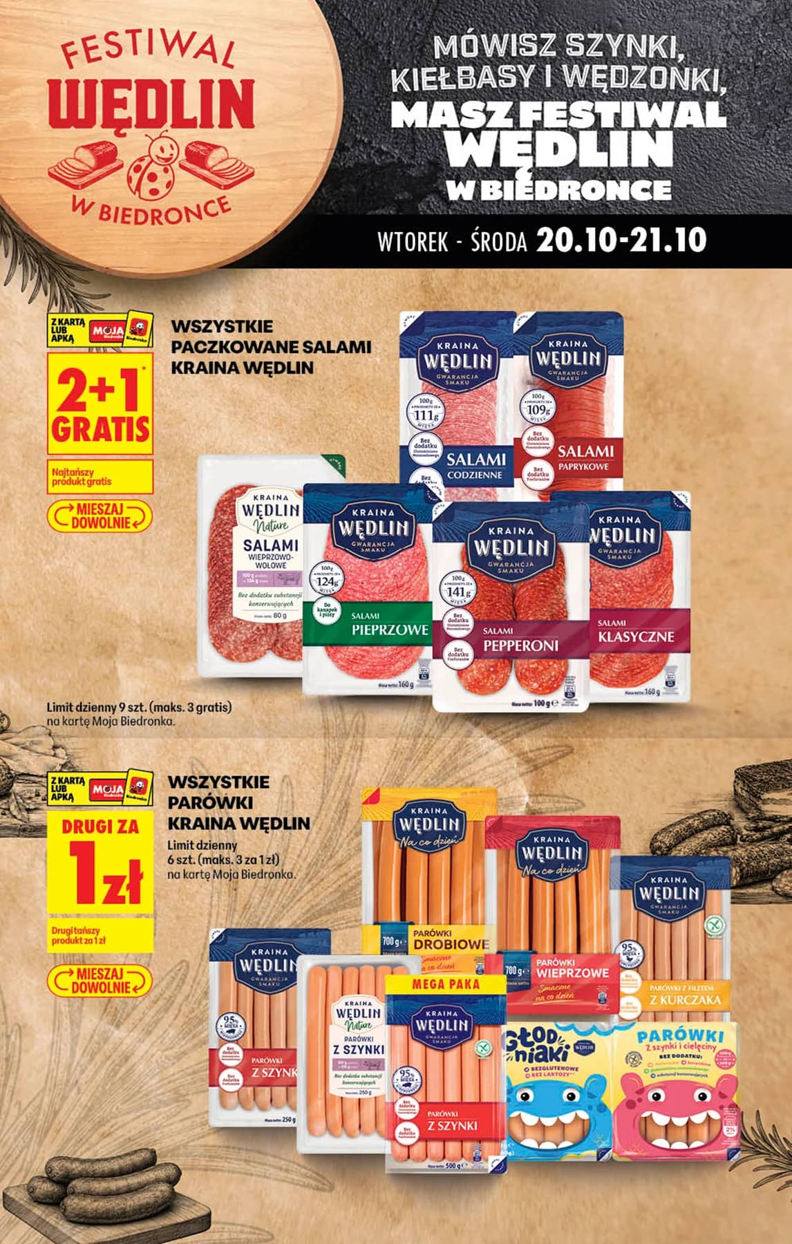 Biedronka - Festiwal wędlin - od 20.10 1 puslapis