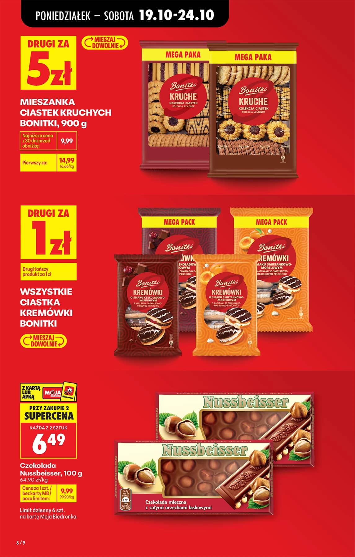 Biedronka - Codziennie niskie ceny P - oferta od 19.10 10 puslapis