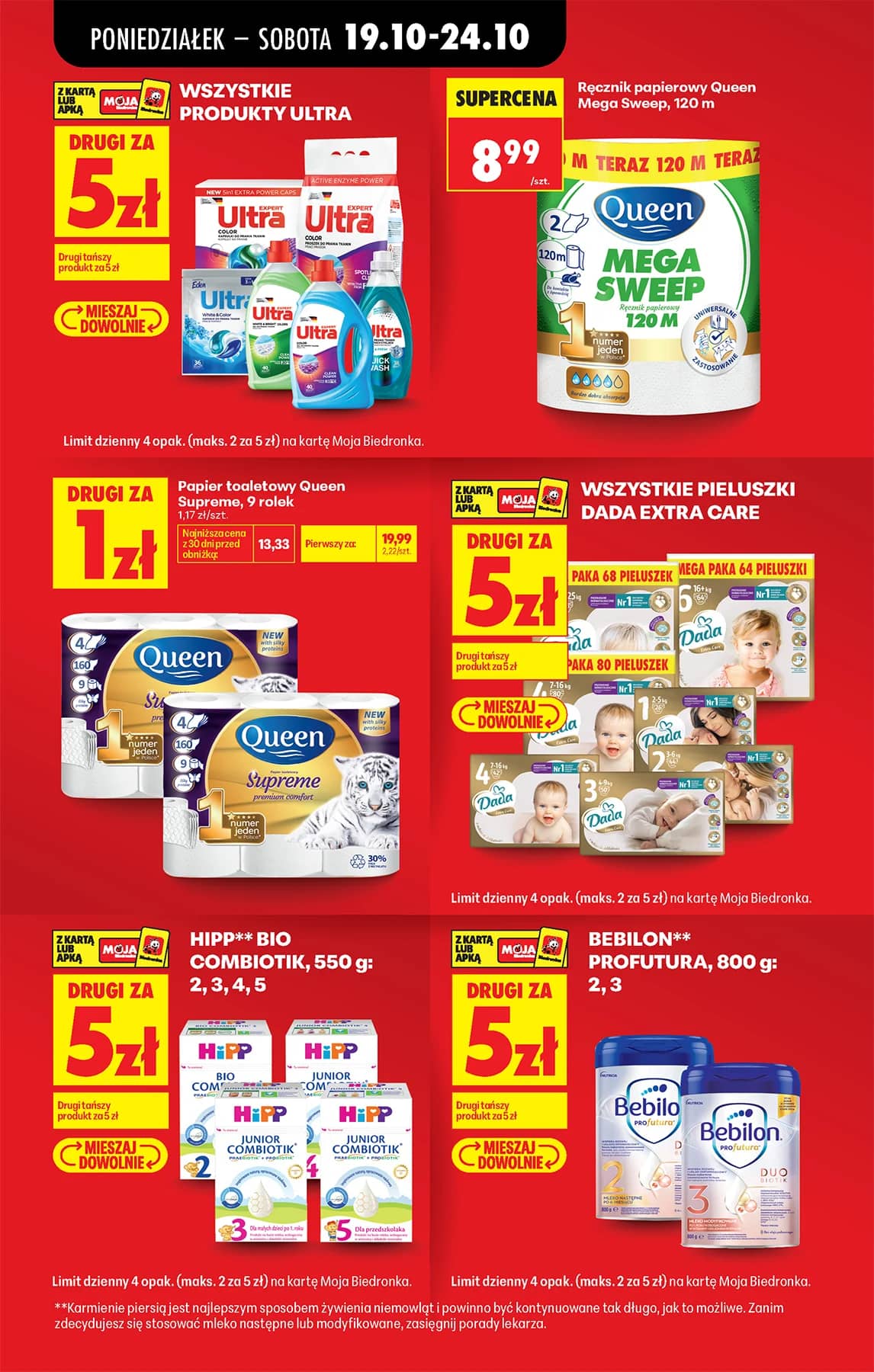 Biedronka - Codziennie niskie ceny P - oferta od 19.10 16 puslapis