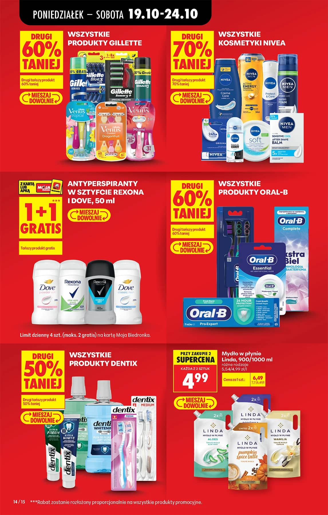 Biedronka - Codziennie niskie ceny P - oferta od 19.10 17 puslapis