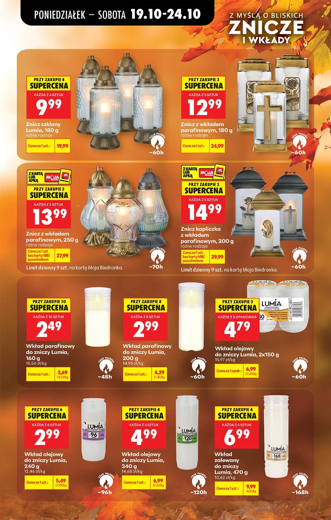 Biedronka - Codziennie niskie ceny P - oferta od 19.10 20 puslapis