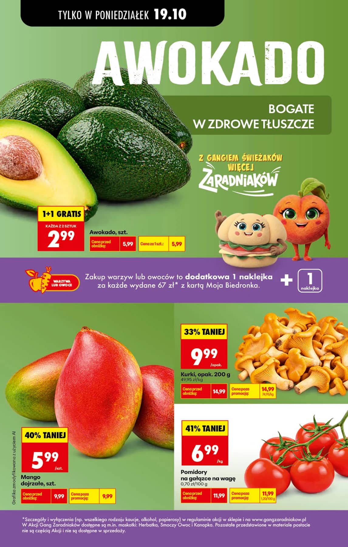 Biedronka - Codziennie niskie ceny P - oferta od 19.10 23 puslapis