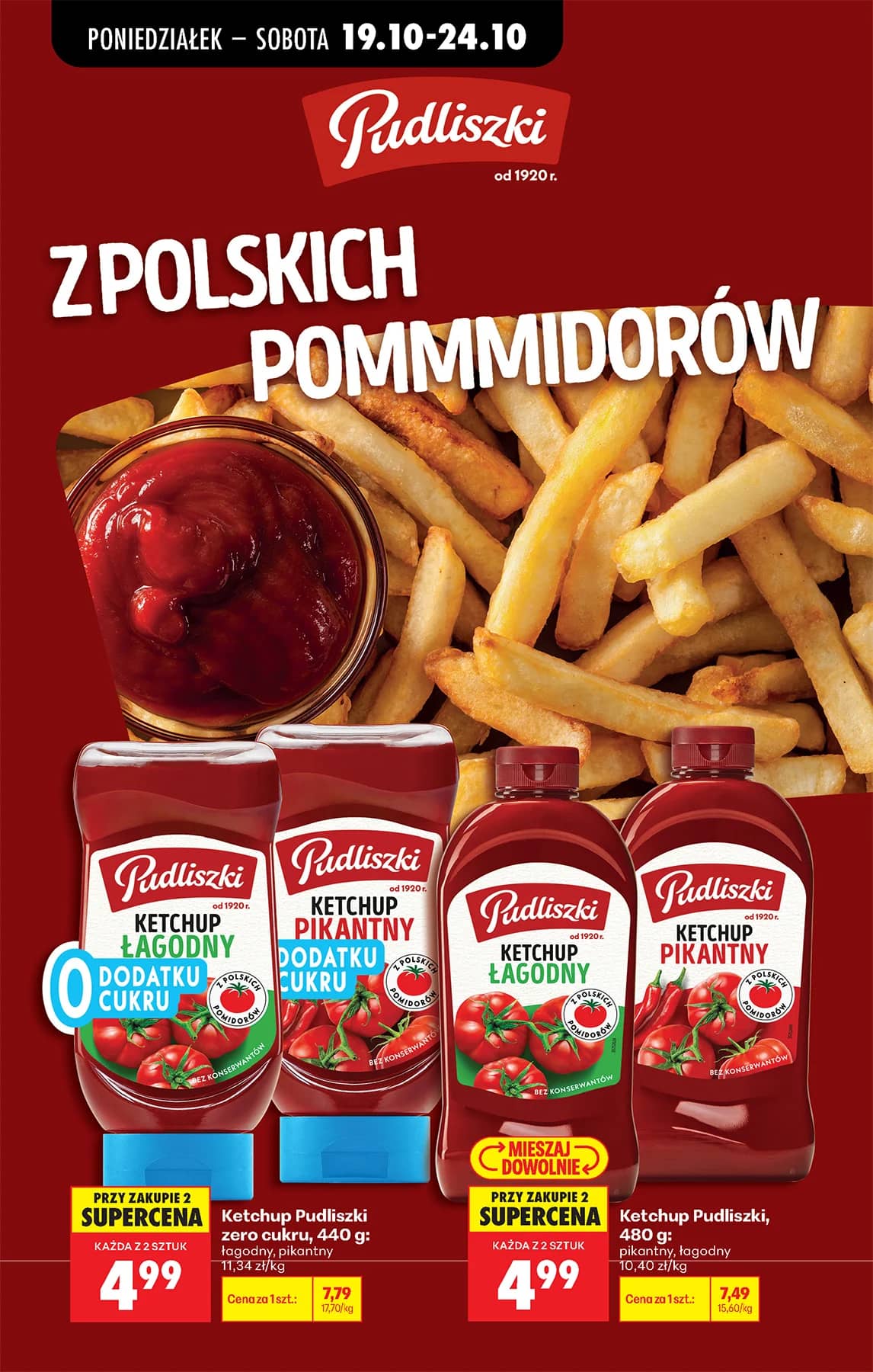 Biedronka - Codziennie niskie ceny P - oferta od 19.10 28 puslapis