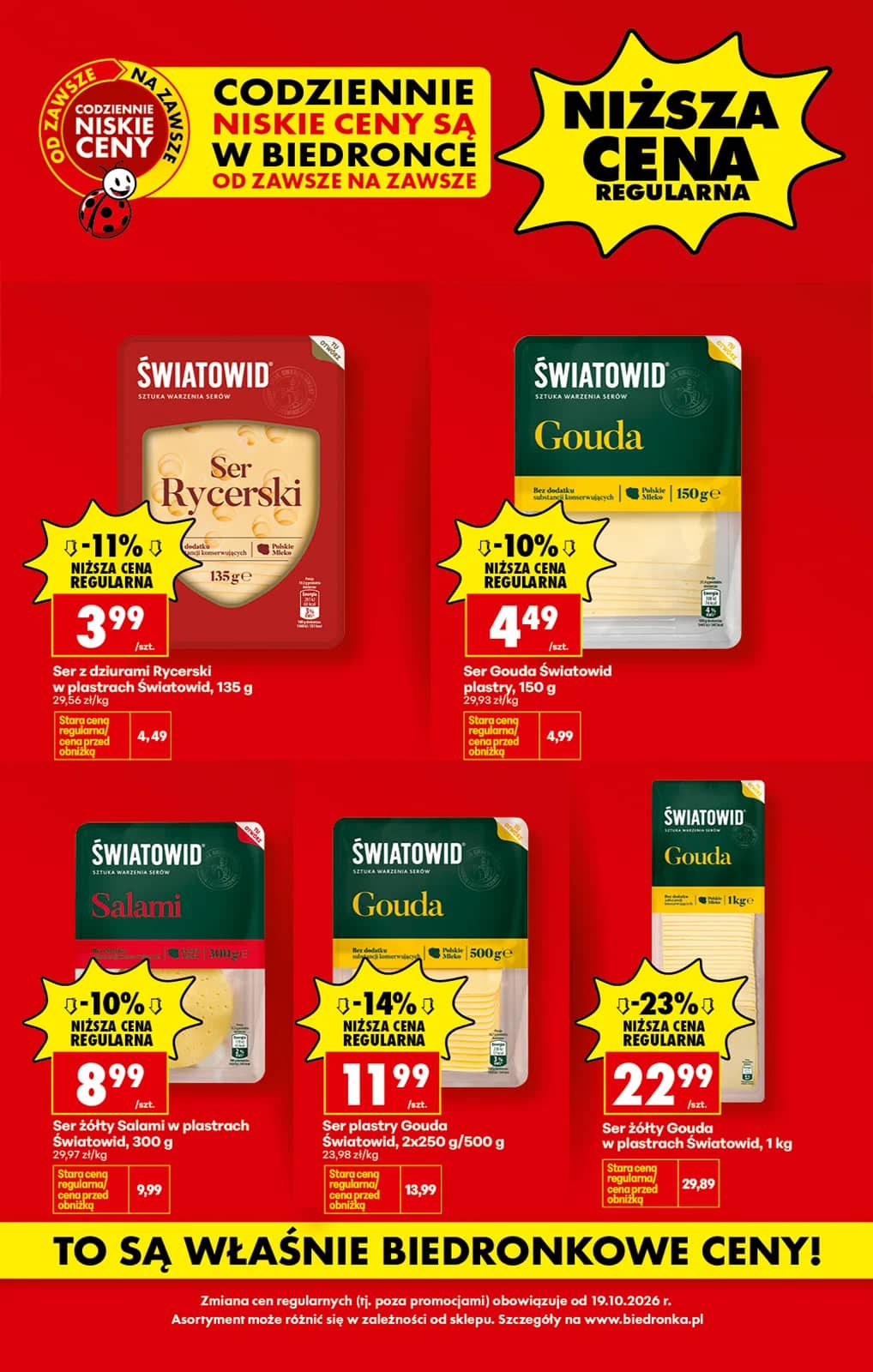 Biedronka - Codziennie niskie ceny P - oferta od 19.10 3 puslapis
