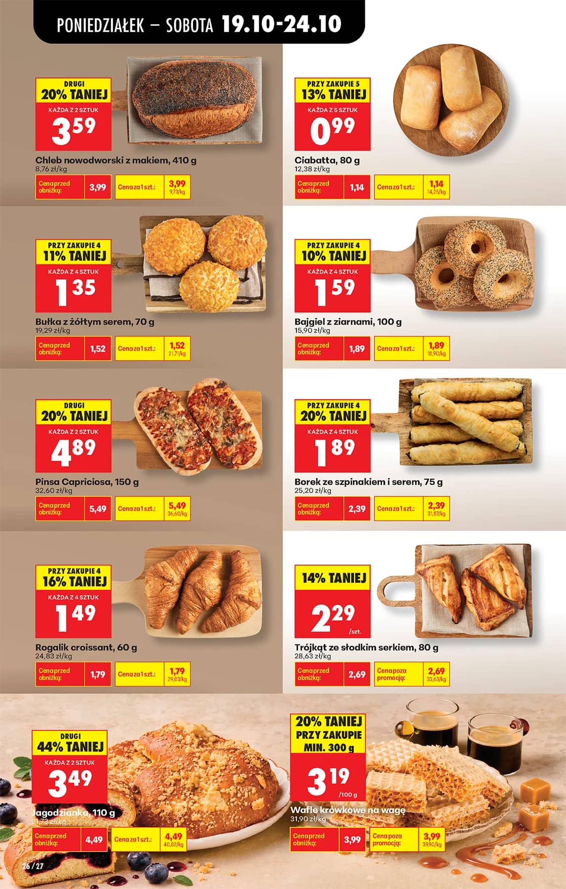 Biedronka - Codziennie niskie ceny P - oferta od 19.10 33 puslapis