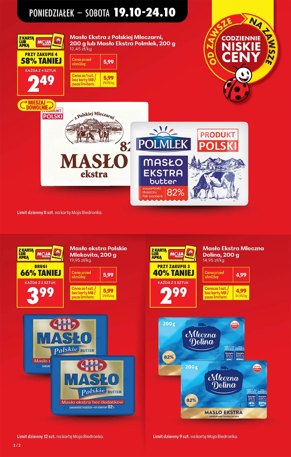 Biedronka - Codziennie niskie ceny P - oferta od 19.10 4 puslapis