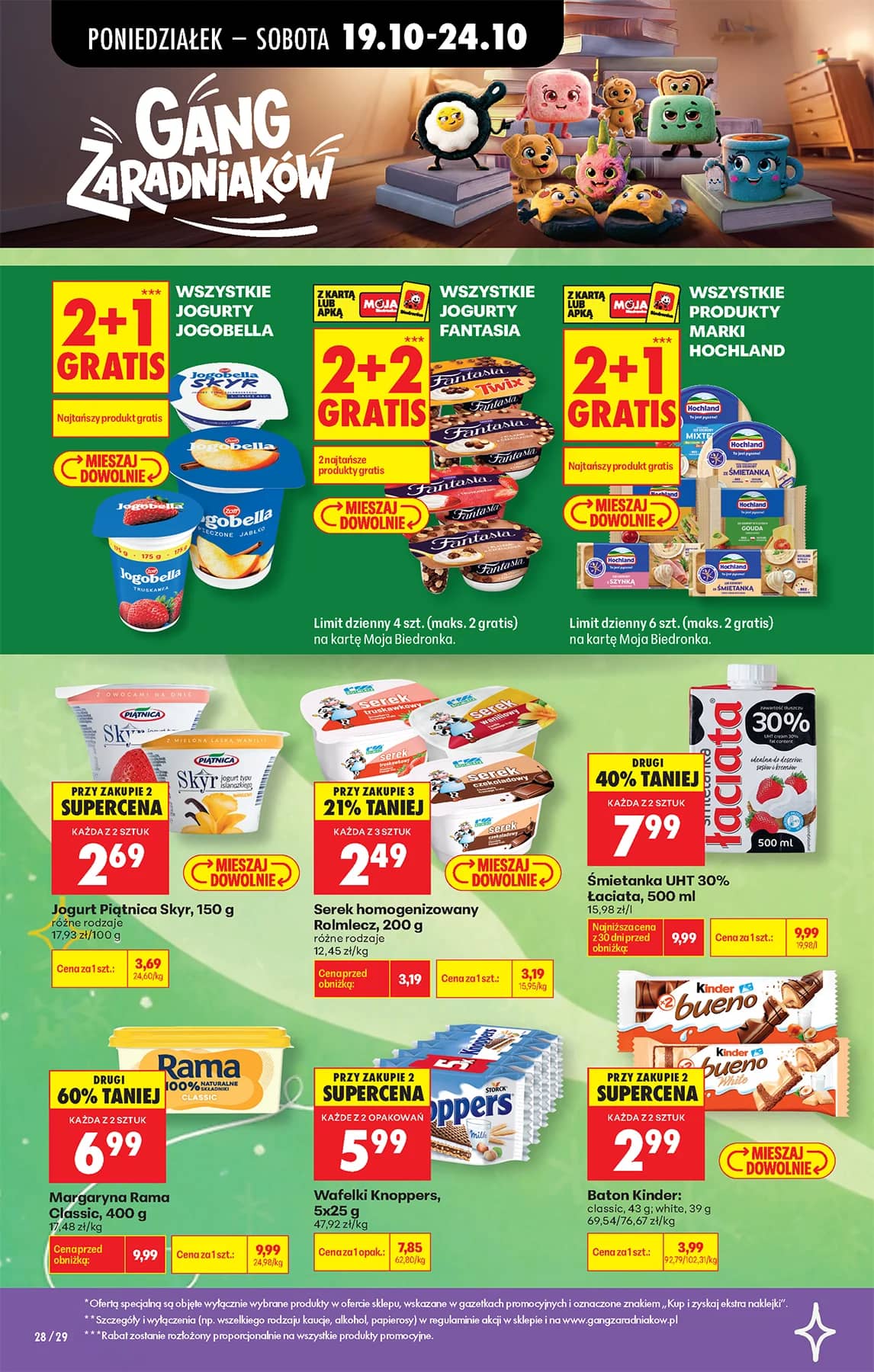 Biedronka - Codziennie niskie ceny P - oferta od 19.10 39 puslapis